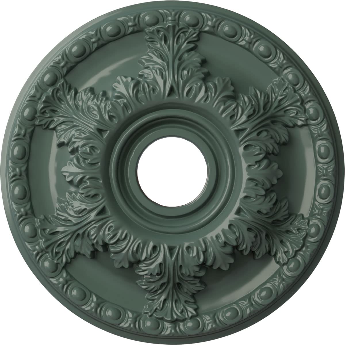Ekena Millwork CM18GACBF Granada Ceiling Medallion, Cloud Burst