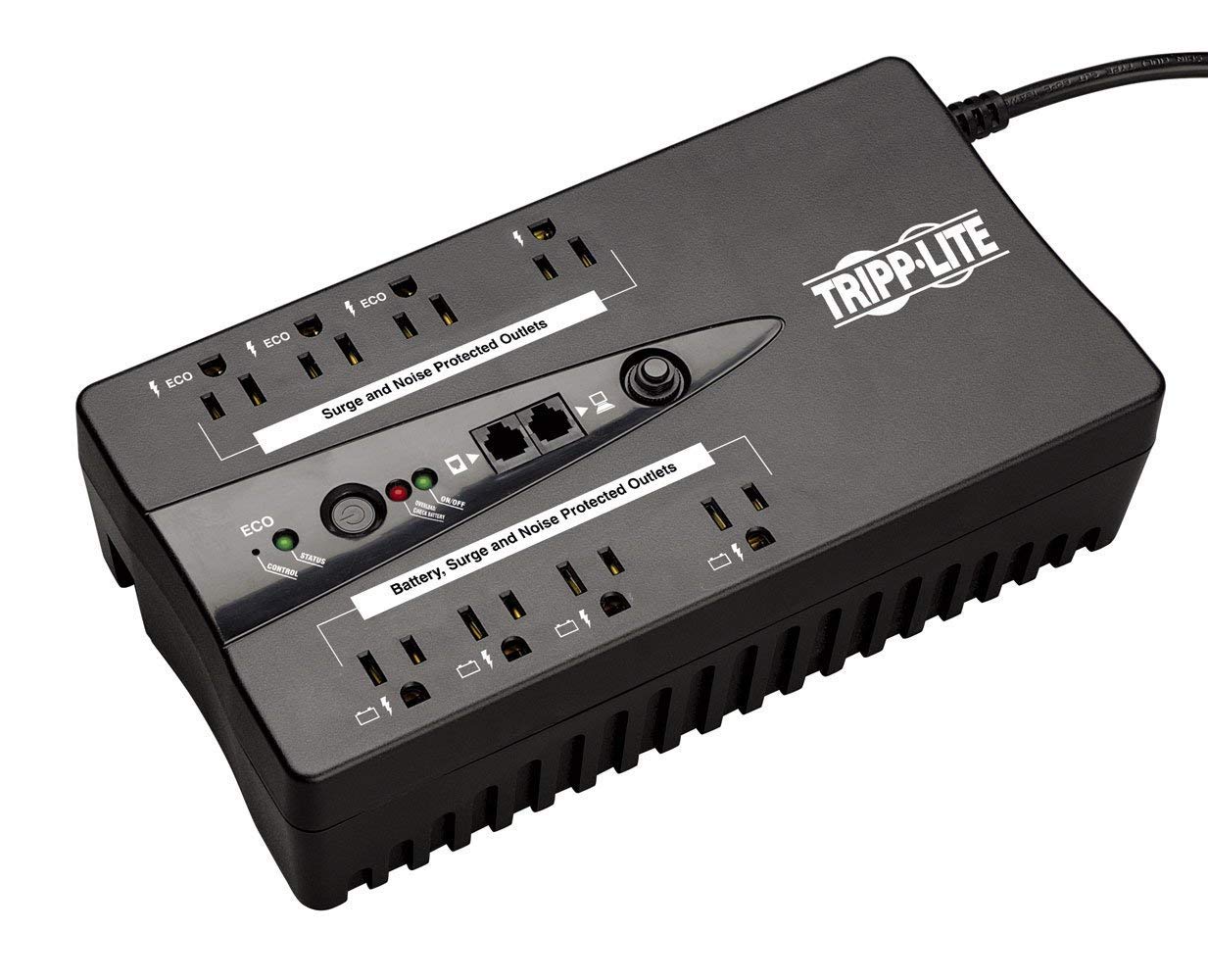 Tripp Lite Energy Saving Us550Va 120V Standby 8Out With Usb   Eco550Ups