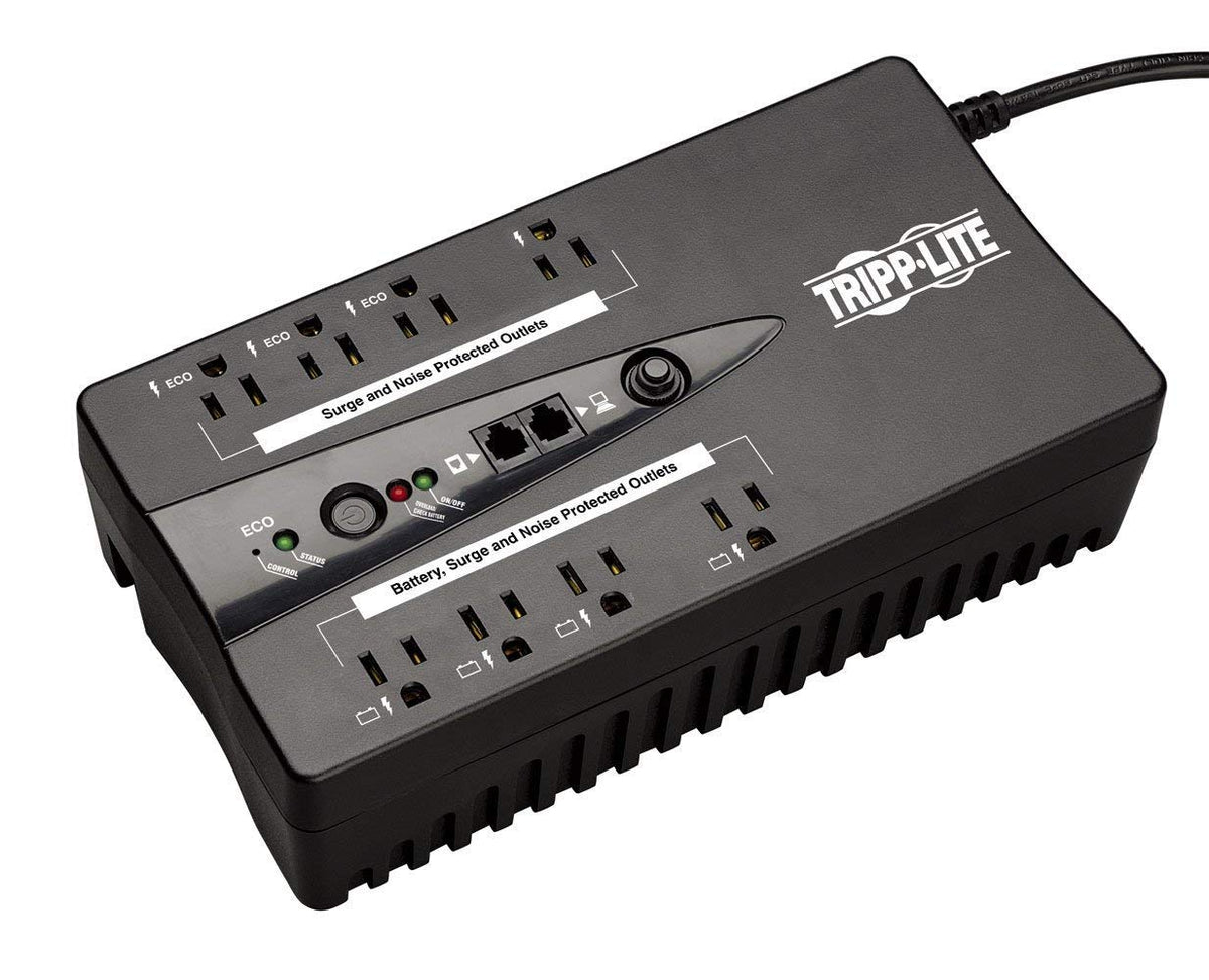 Tripp Lite Energy Saving Us550Va 120V Standby 8Out With Usb - Eco550Ups