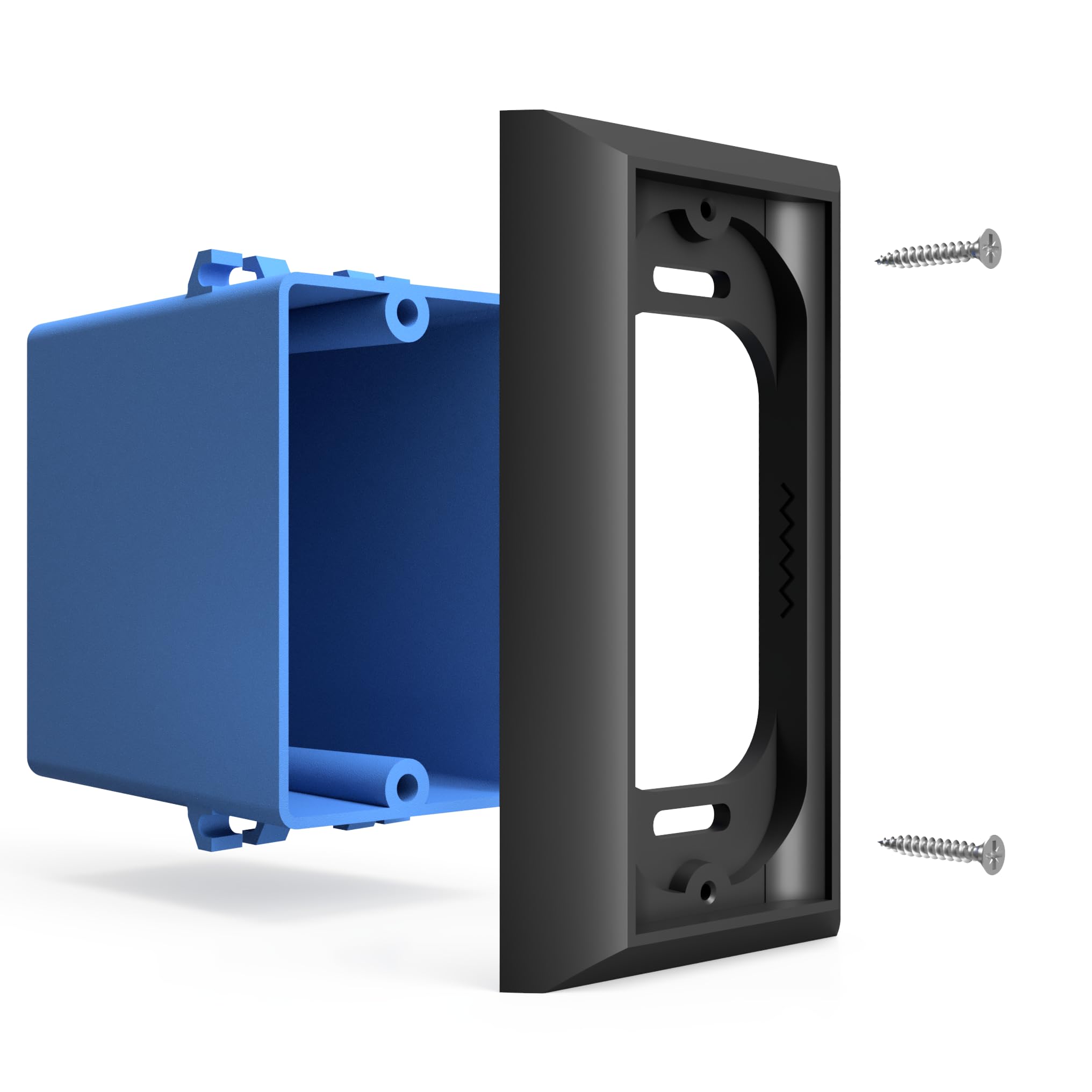 Ring Doorbell Mount   Hidden River Lab Genuine Wall Plate For Ring Wired Doorbell Pro (Formerly Ring Pro2)   Premium Adapter Pla