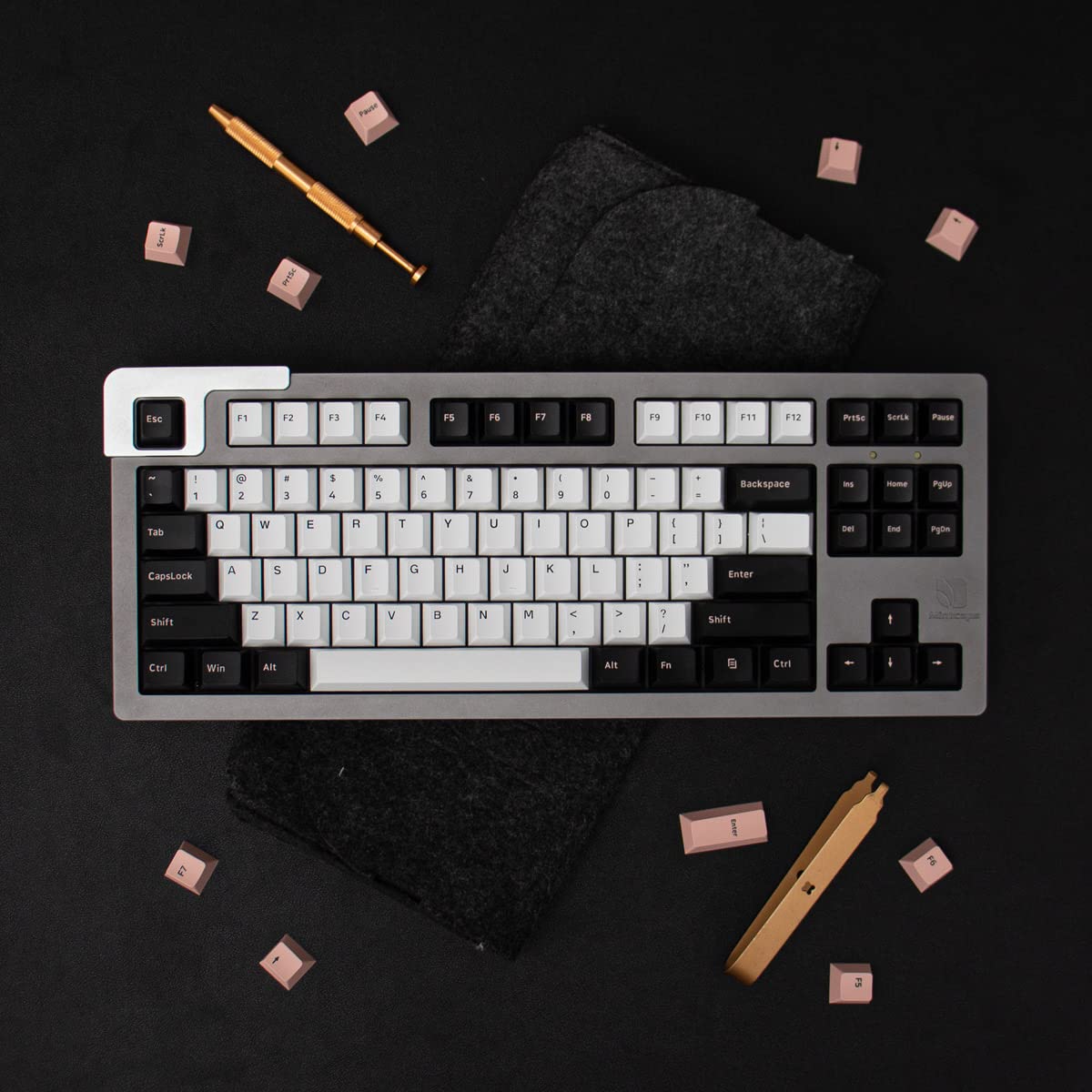 Olivia Keycaps 172 Keys Cherry Profile Doubleshto Keycap Set Fit For Alice Keyboard 61/64/87/104/108 Cherry Mx Switches Iso Ansi