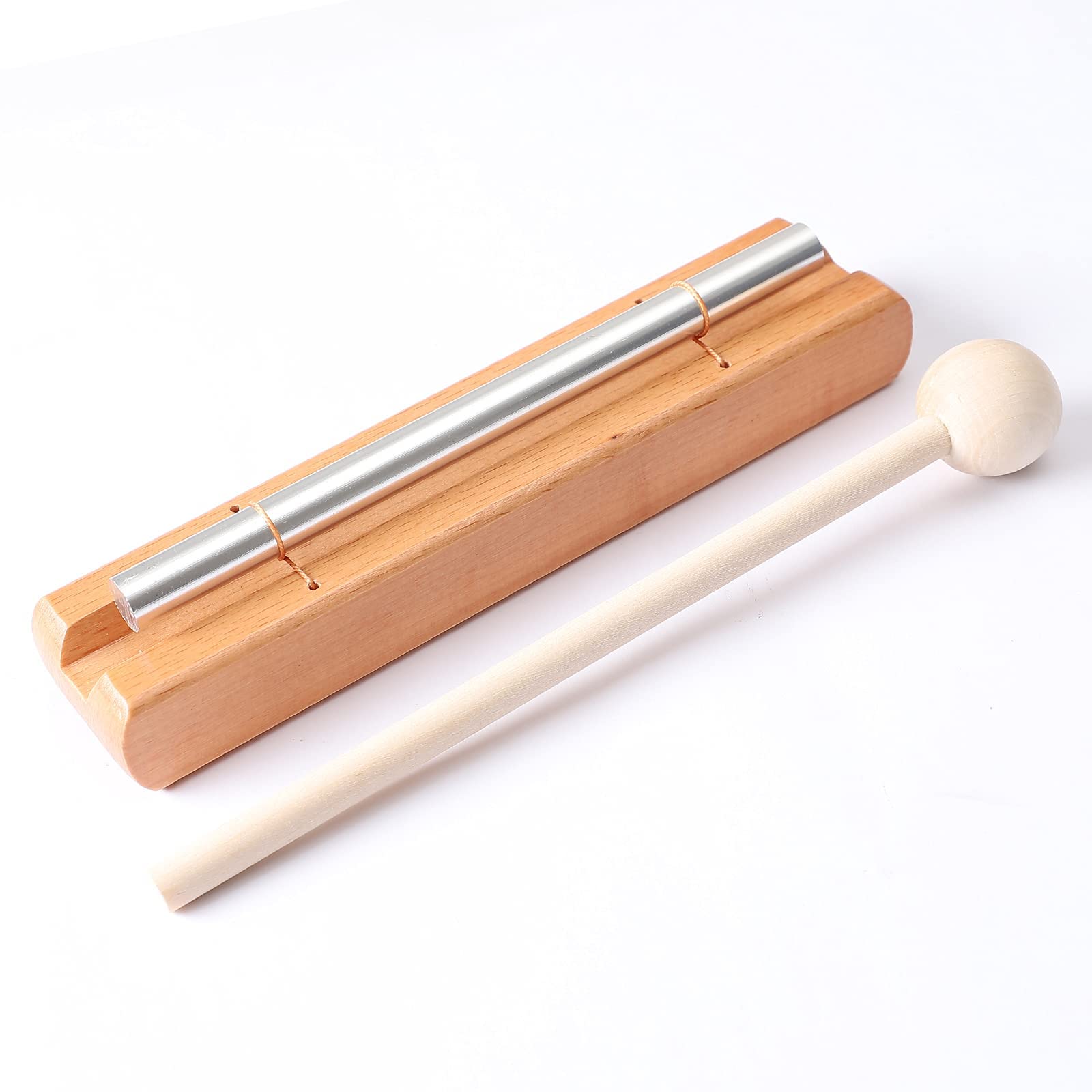 Energy Chime Percussion Hand Bell Meditation Chimes Teacher Tools Reminder Tuned Energy Chimes Music Instrument With Mallet For