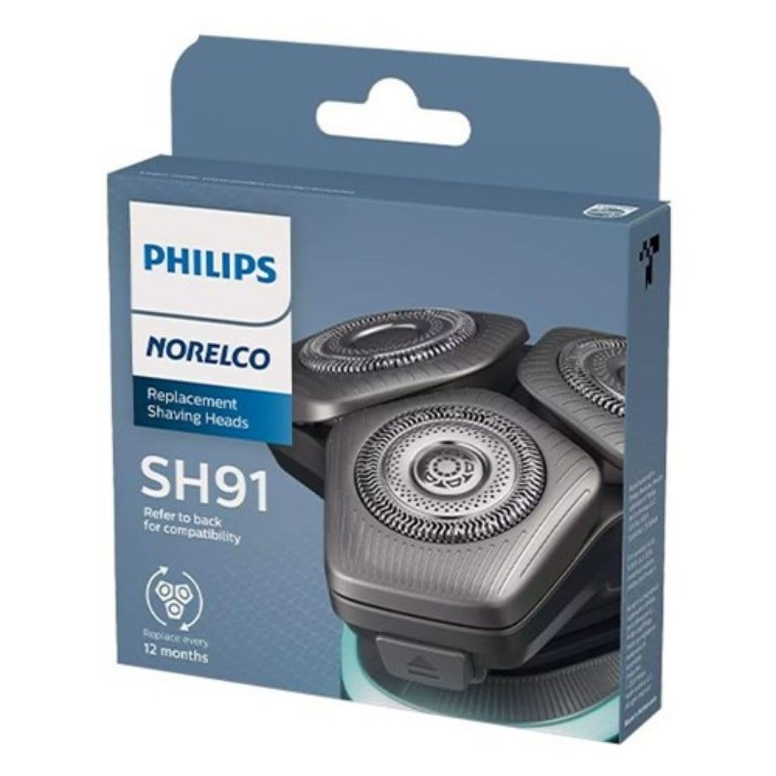 Philips Norelco Sh91/52 Replacement Blades For Shaver Series 9000 (S9Xxx) And S9000 Prestige (Sp98Xx)   Self Sharpening Precisio
