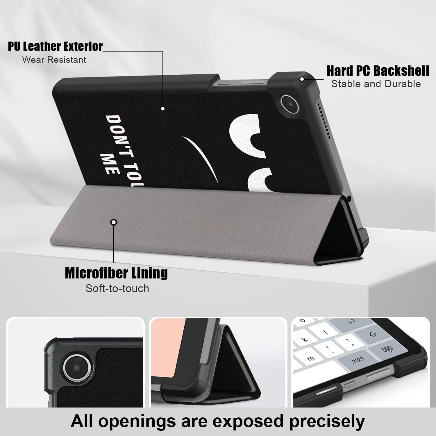 Dingguagua For Lenovo Tab M8 Gen 4 Case 2023,Lightweight Slim Shell Stand Cover For Lenovo Tab M8 4Th Gen Tablet Tb300Fu,Don'T T