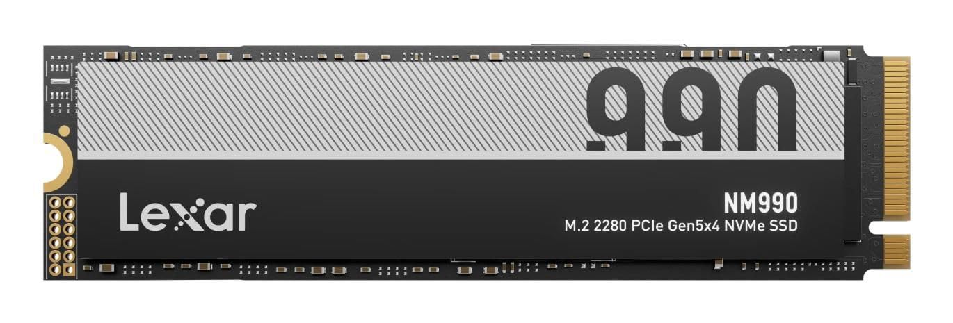 Lexar SSD LNM990X002TRNNNG 2TB NM990 M.2 2280 PCle 5.0 NVMe SSD Retail