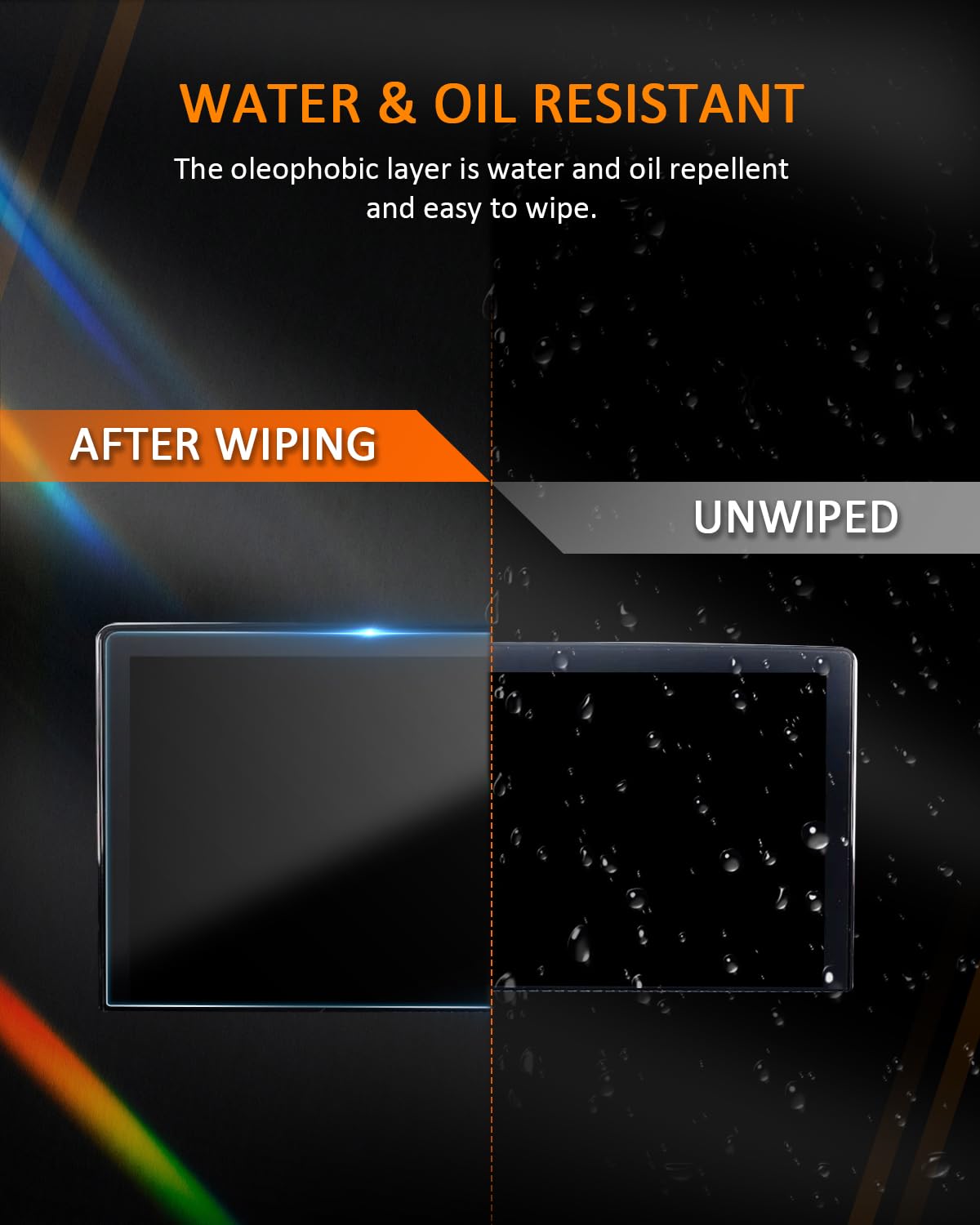 Cdefg Screen Protector For Ford Escape Hybrid 2025 2024 2023 Accessories (St Line/Select/Platinum/Elite/Plug In) Touchscreen Cover Protector For Ford Escape 2023 2024 2025 2Pcs 13.2' Nano Film