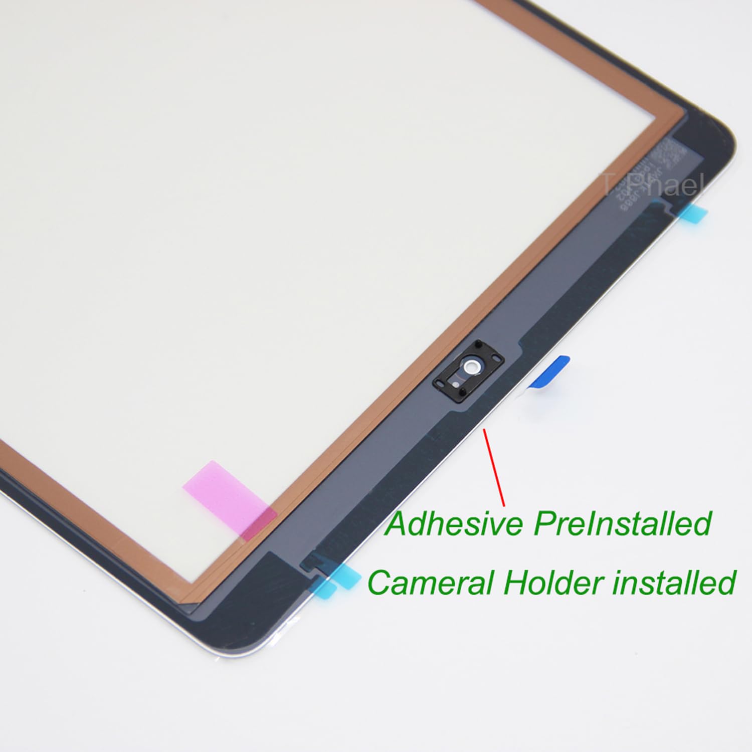 White Touch Screen Digitizer Repair Kit For Ipad 9.7'' 2018 Ipad 6 6Th Gen A1893 A1954 Front Glass Replacement (Without Home But