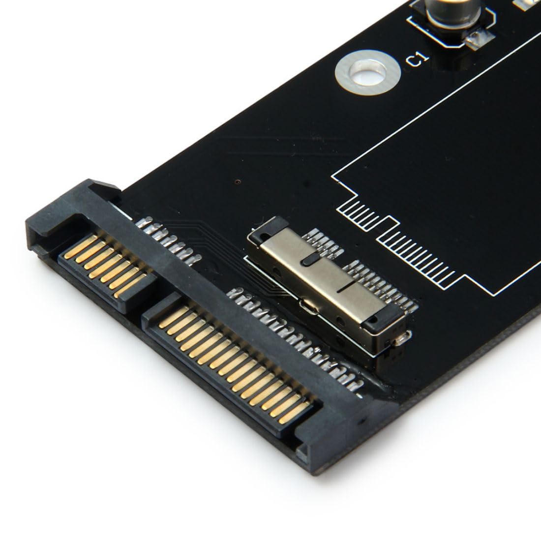 Chenyang 12+6Pin Mac Ssd To Sata Hard Disk Drive Adapter For 2010 2011 Mac Air A1369 A1370 Ssd