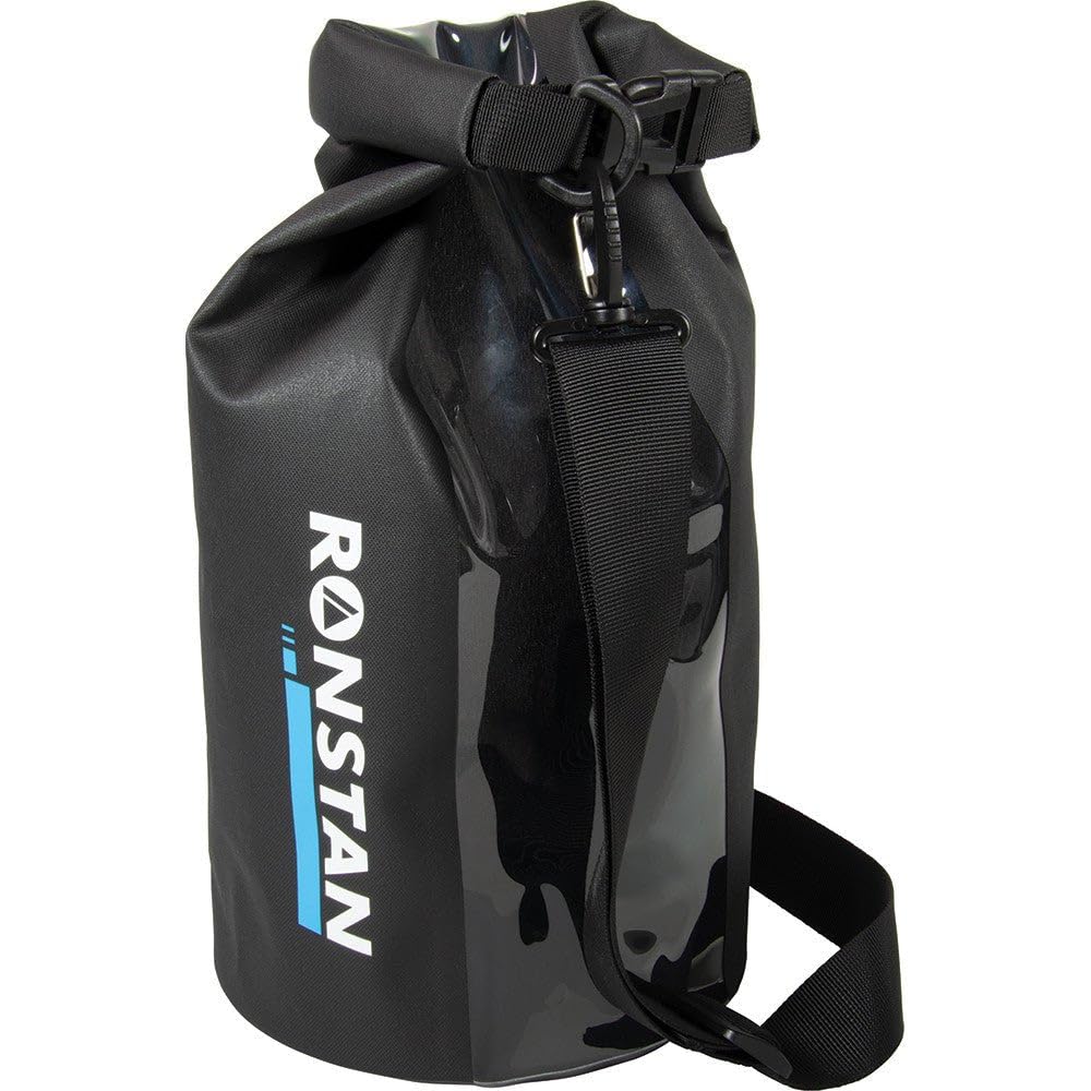 Ronstan Dry Roll Top - 10L Bag - Black W/Window,WBBNBB08SHVCXHH