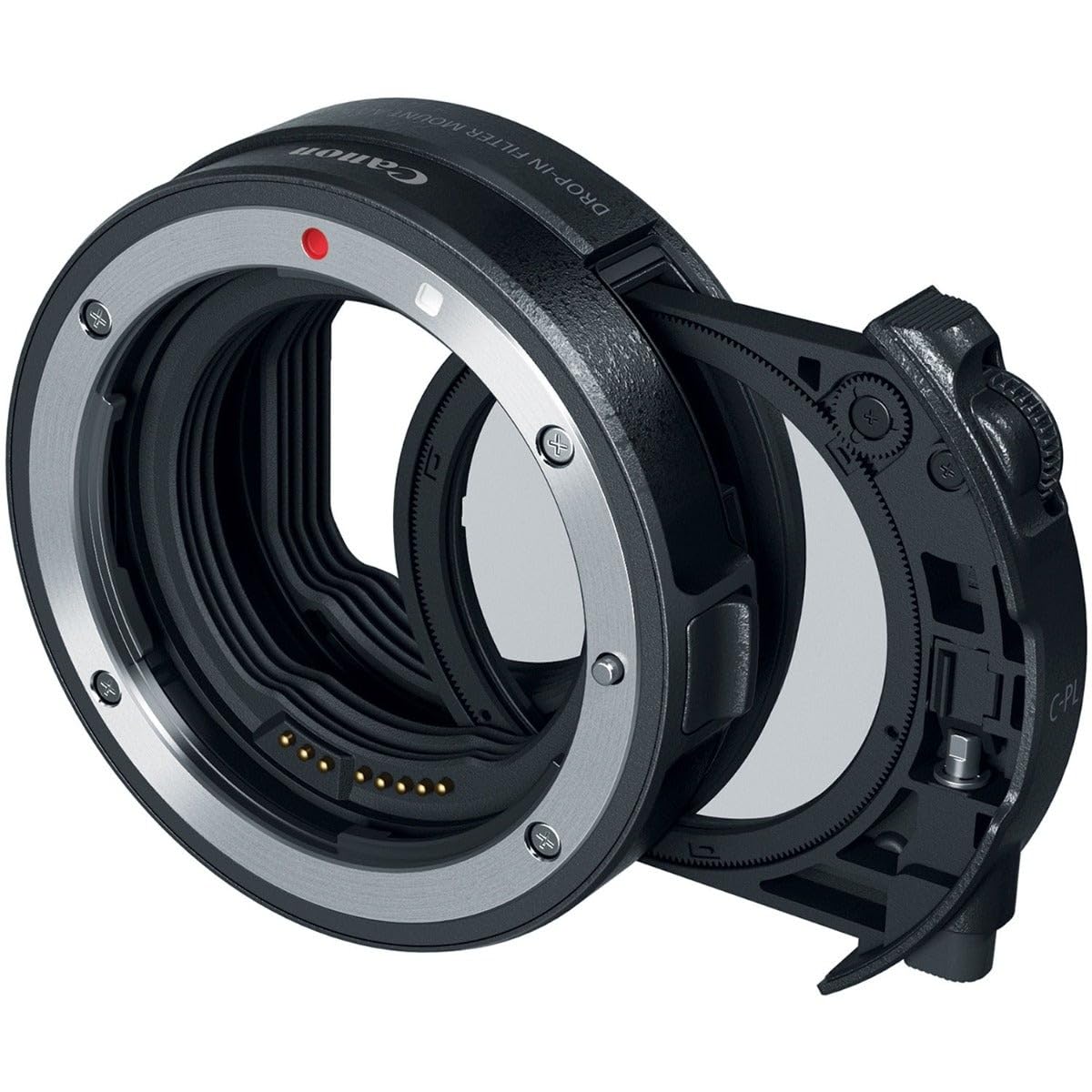 Canon Drop in Filter Mount Adapter EF EOS R with Circular Polarizing Filter