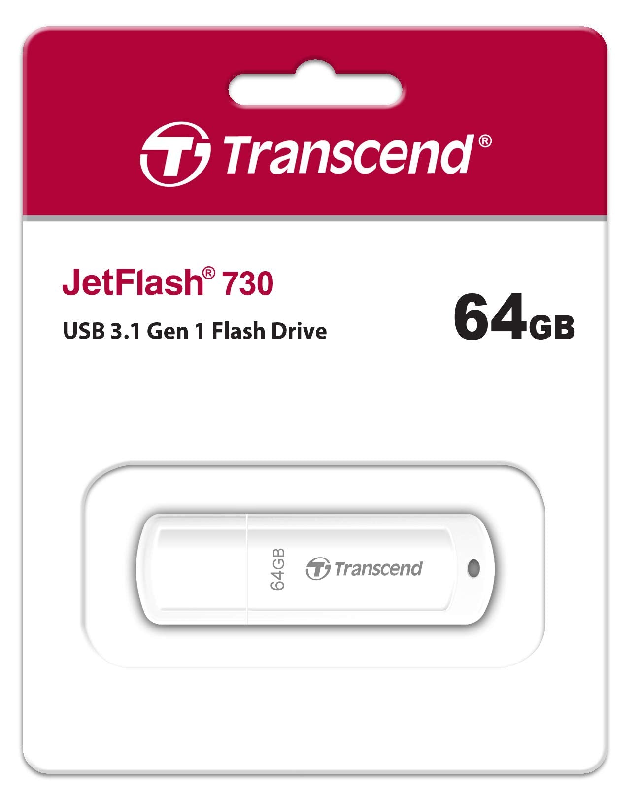 Transcend 64Gb Jetflash 730 Usb 3.0 Flash Drive