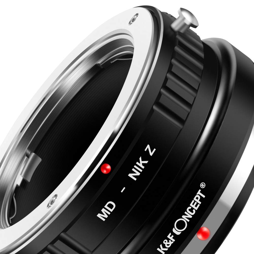 K&F Concept Lens Mount Adapter For Minolta Md Mc Mount Lens To Nikon Z6 Z7 Camera