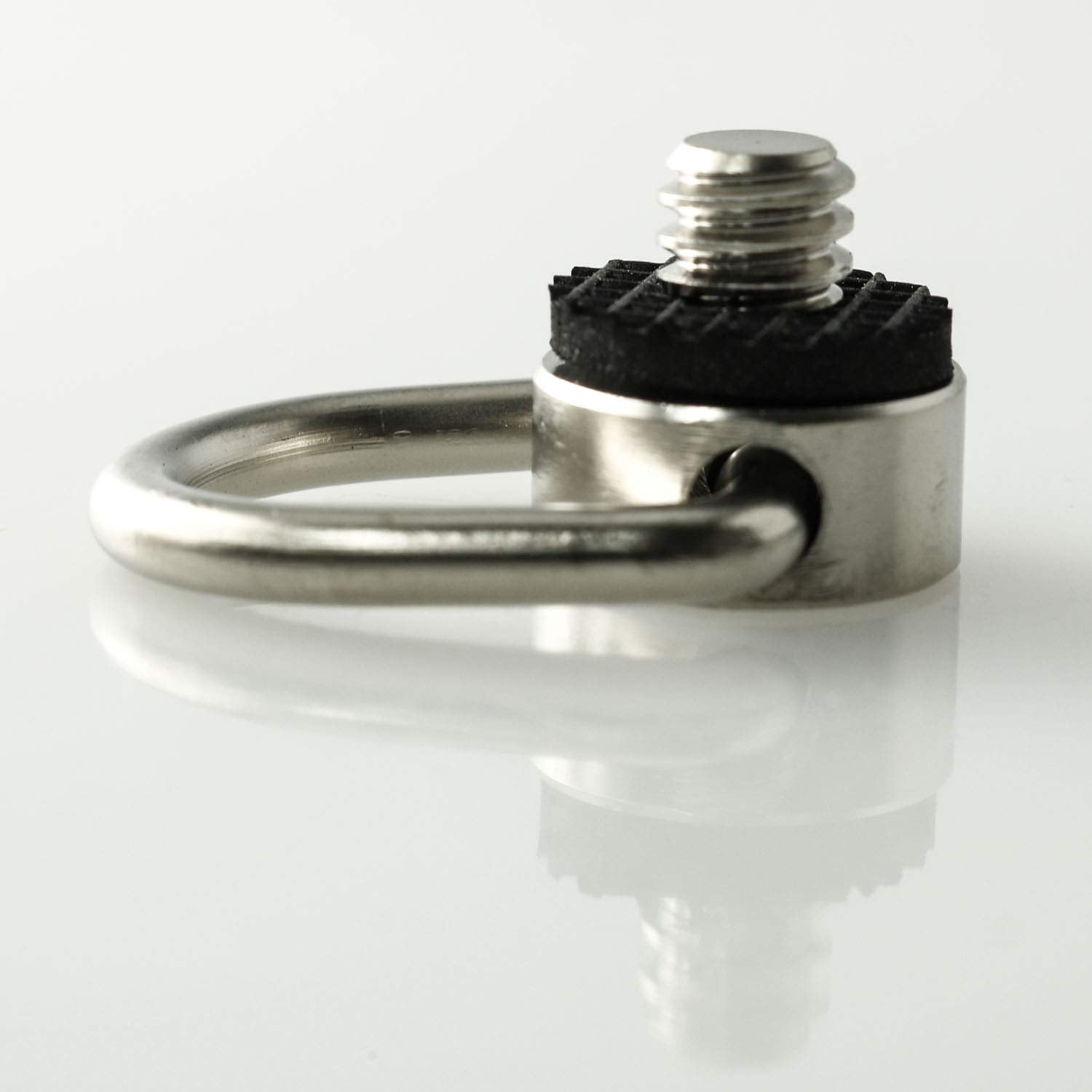 Dttra Stainless Steel D Ring Screw Hinged Holder Camera Fixing Screw 1/4'' 20 Thread Quick Release Wrist Strap Sling For Tripod