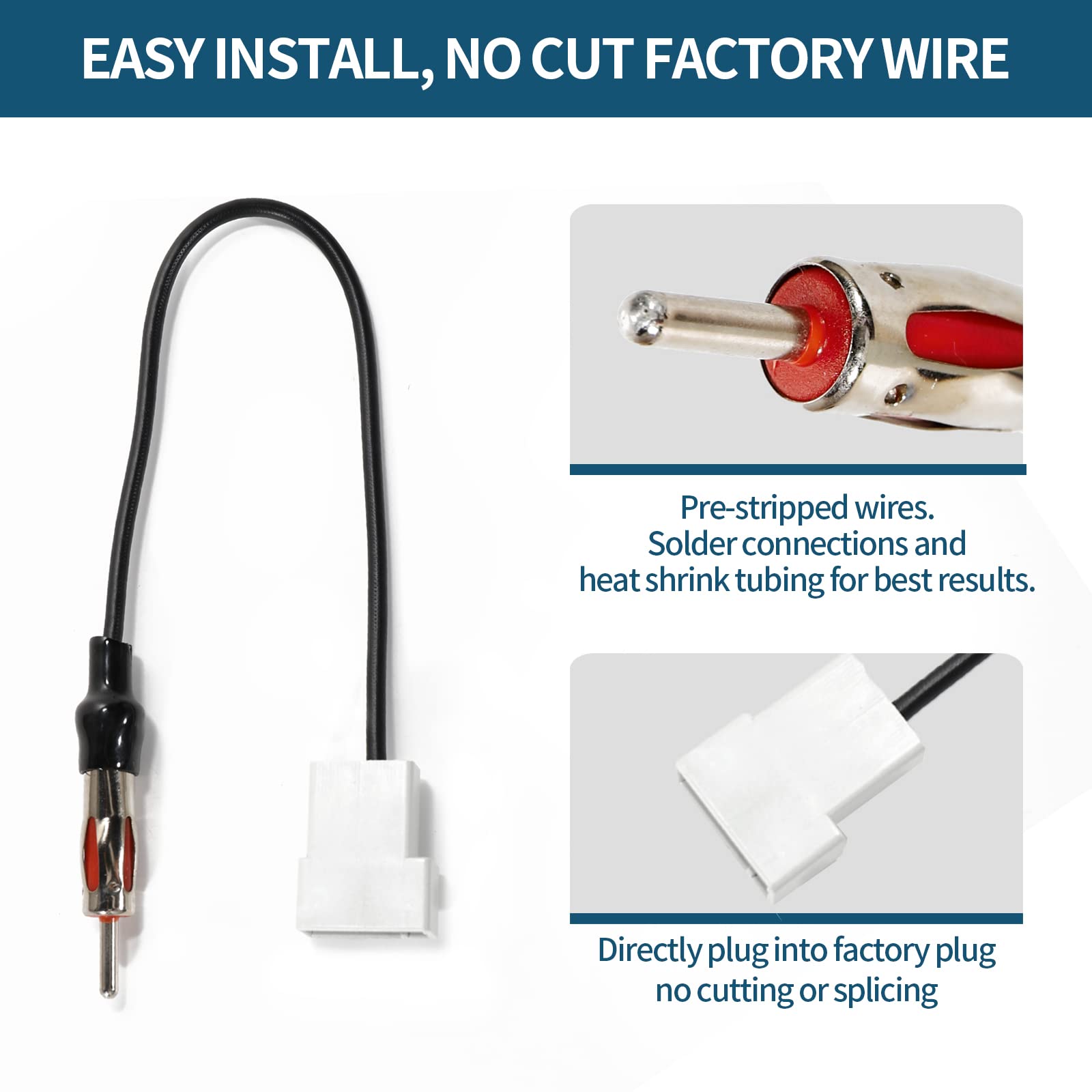 Red Wolf Car Radio Wiring Harness Antenna Adapter Connector Compatible With 1997 2007 Subaru Impreza Outback Forester Wrx Legacy Mount Aftermarket Stereo Cd Player