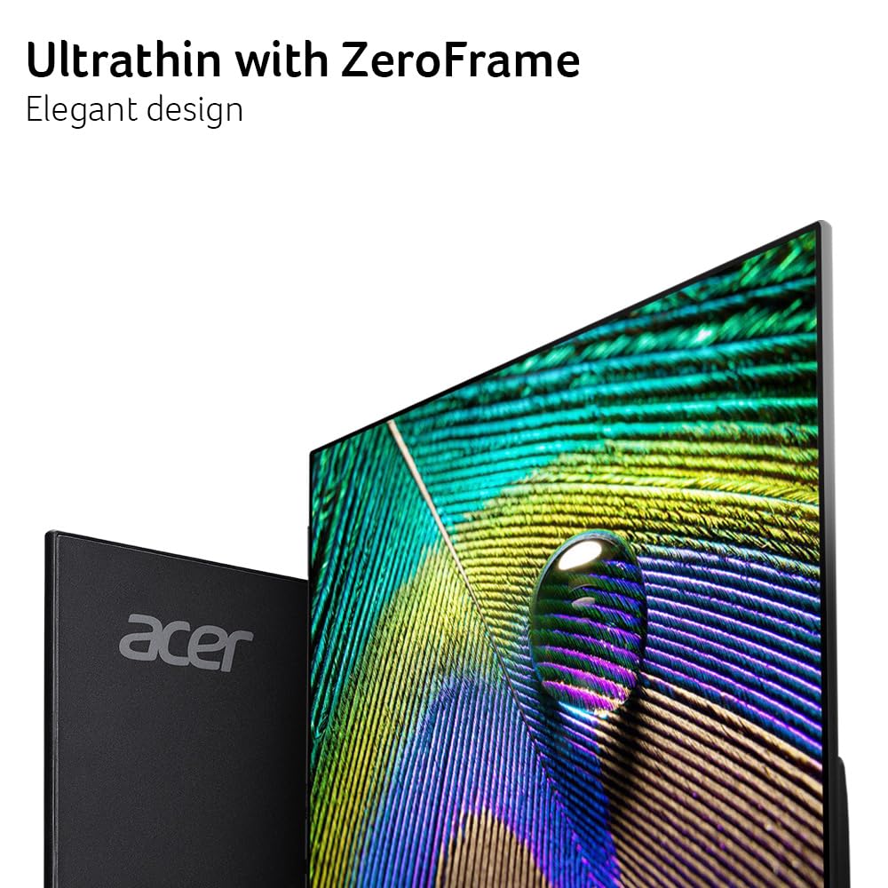 Acer Sb270 G0Bi 27'' Ips Full Hd (1920 X 1080) Ultra Thin Zero Frame Gaming Office Monitor | Adaptive Sync Support (Freesync Com