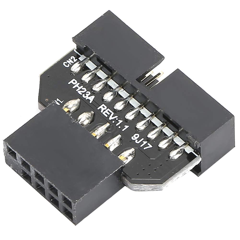 Sugoyi Usb 2.0 9 Pin To Usb 3.0 19P Motherboard Adapter Converter Adapter, Computer Mainboard Adapter, For Pc Computer Desktop(P