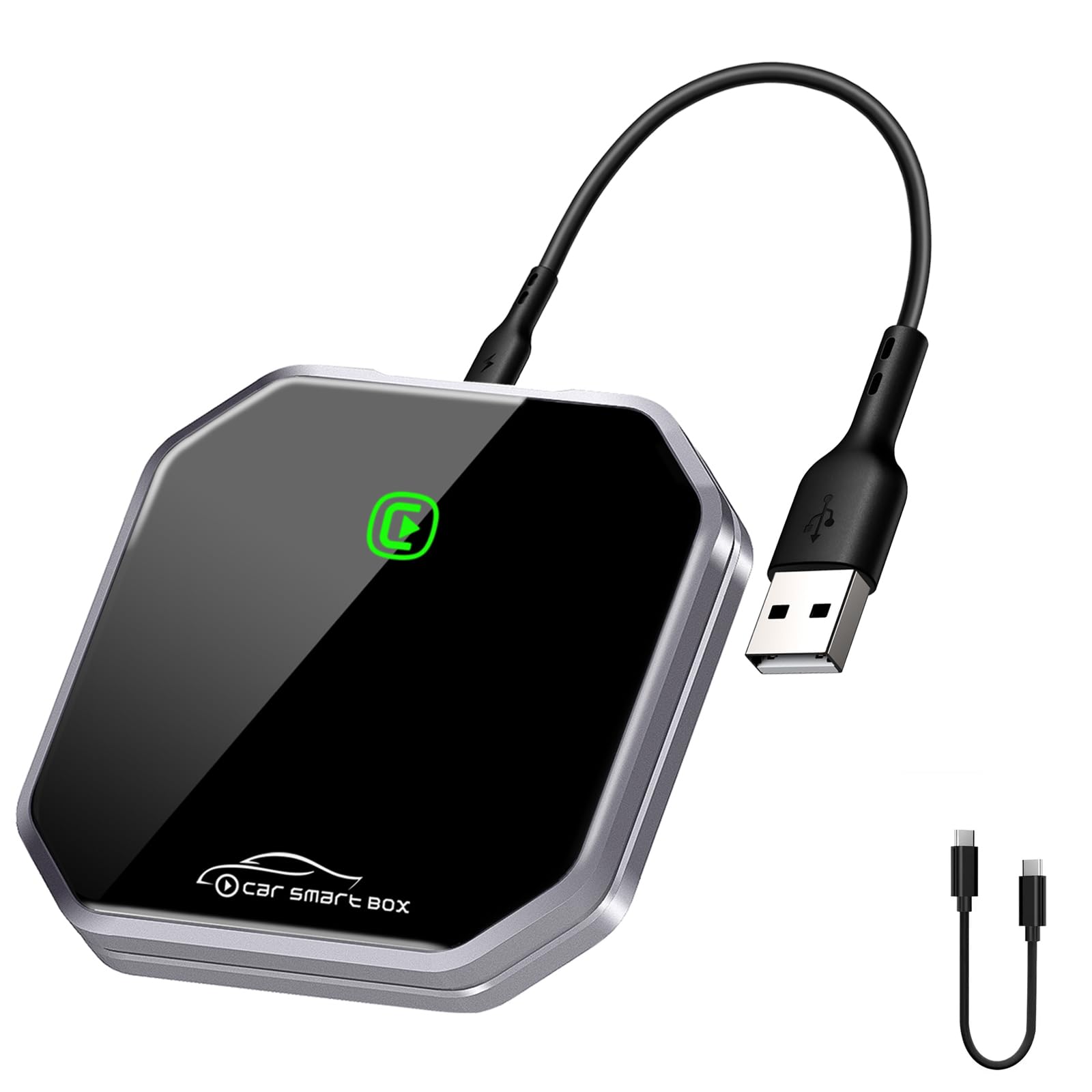 Suitable For Converting Factory Car Wired Carplay To Wireless Carplay,Wireless Carplay Adapter,Plug And Play,No Installation Req