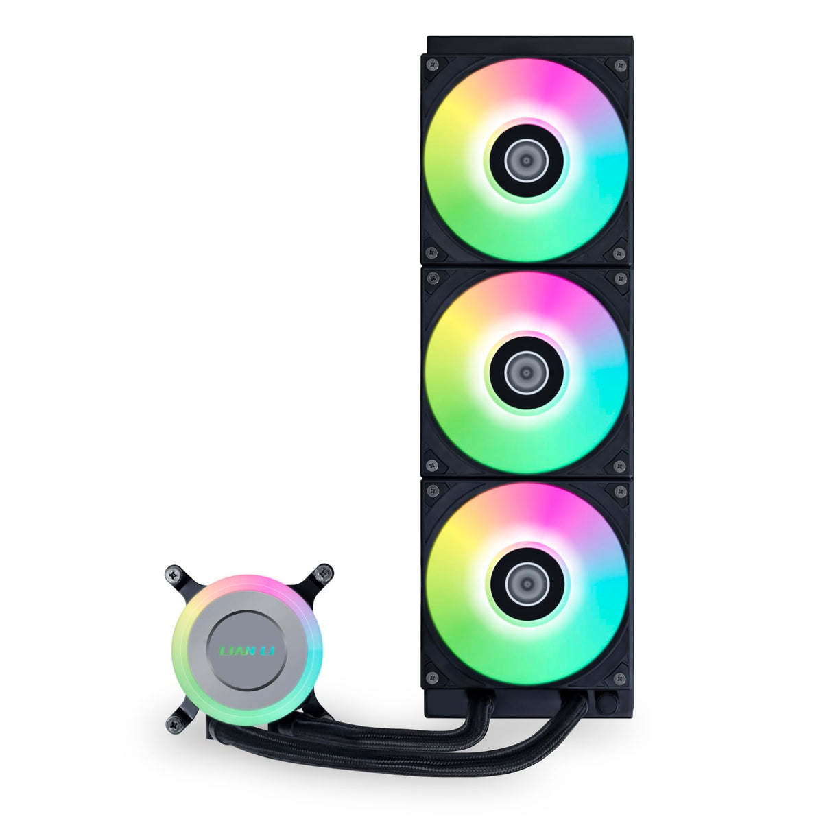 Lian Li Galahad II Lite ARGB Liquid CPU Cooler - 360mm Radiator - Low ...