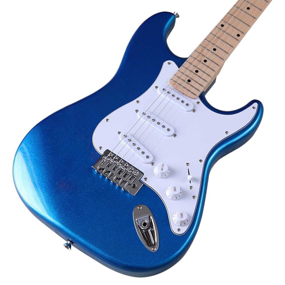 Jd.Moon Electric Guitar Body For Fender St Strat Guitar Accessory Diy Metal Blue Poplar Hsh Guitar Body