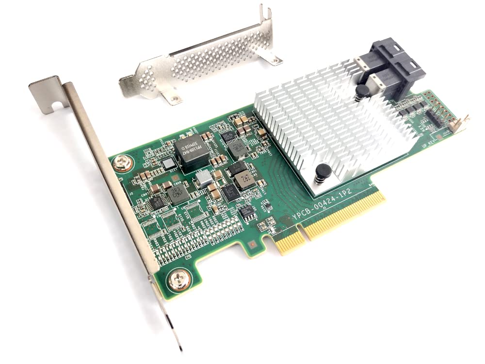 SXTAIGOOD SAS3008 9300-8I IT-Mode HBA JBOD PCI-E 3.0 SATA/SAS 8-Port SAS3 12Gb/s ZFS FreeNAS unRAID