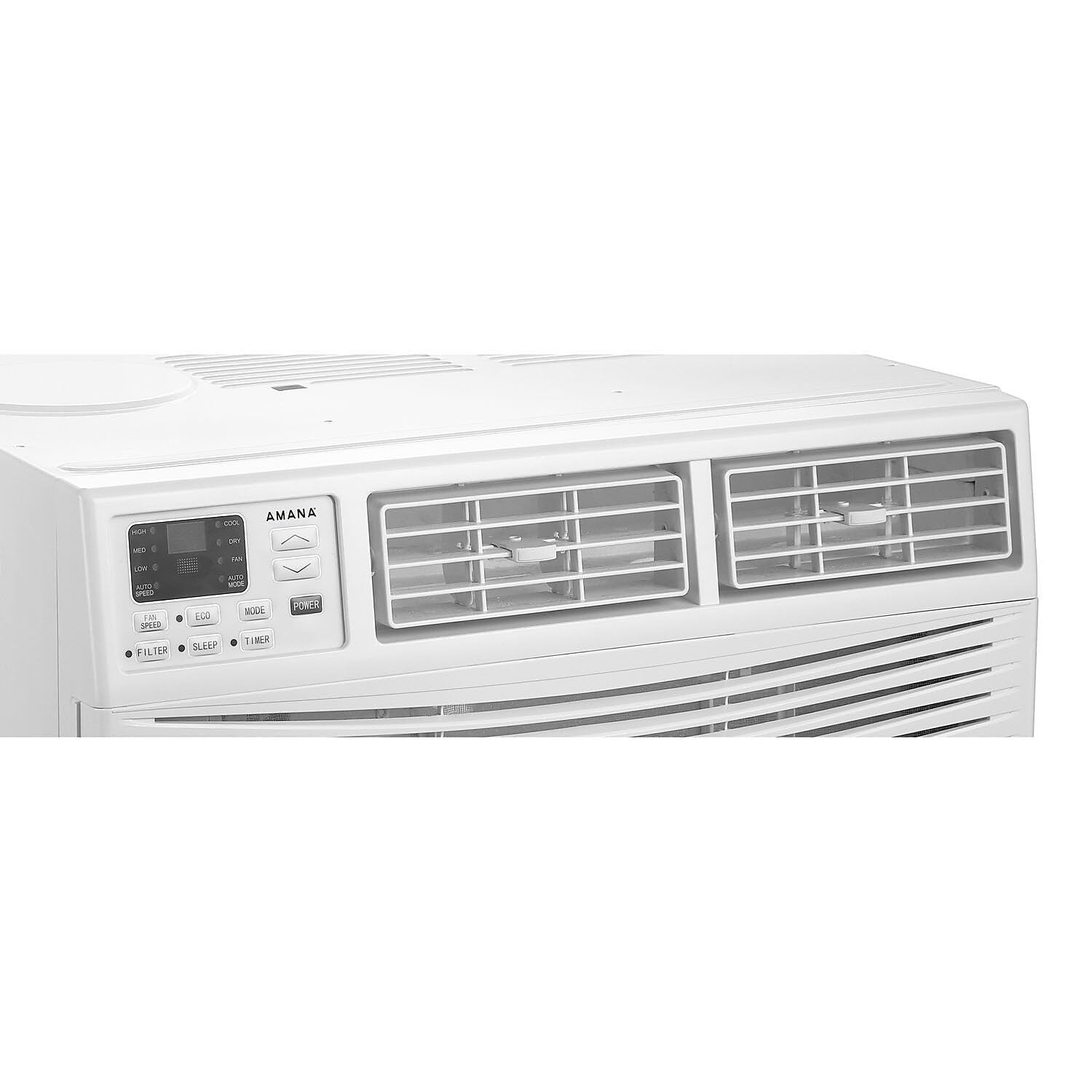 Amana 6,000 Btu 115V Window Mounted Air Conditioner With Remote Control, White
