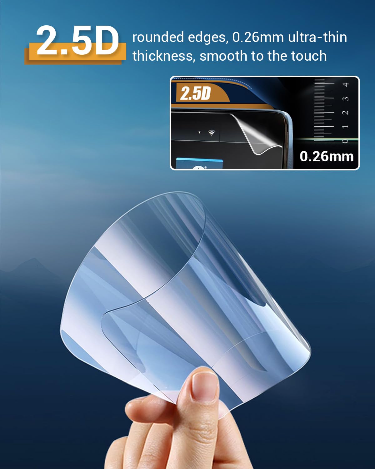 Yee Pin 2024 2025 Kia Sorento Screen Protector For Kia Sorento 2025 Accessories Lx/S/Ex/X Line Ex/Sx/X Line Sx/X Line Sx Prestige/X Pro Sx Prestige 12.3 Inch Curved Display Touch Screen Cover 4 Pack