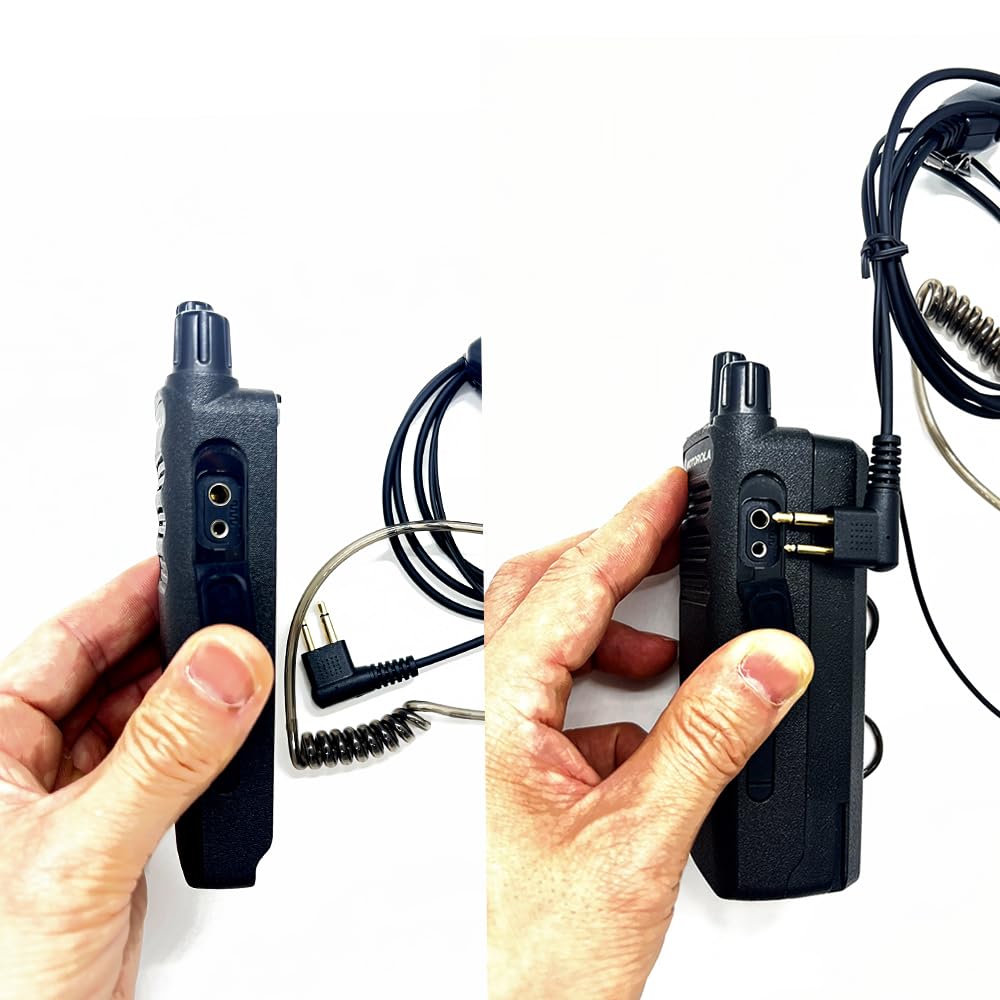 Walkie Talkies Earpieces With Mic 2 Pin Covert Air Acoustic Tube Headset For Motorola Walkie Talkie Rdm2070D Cp200 Cp200D Bpr40