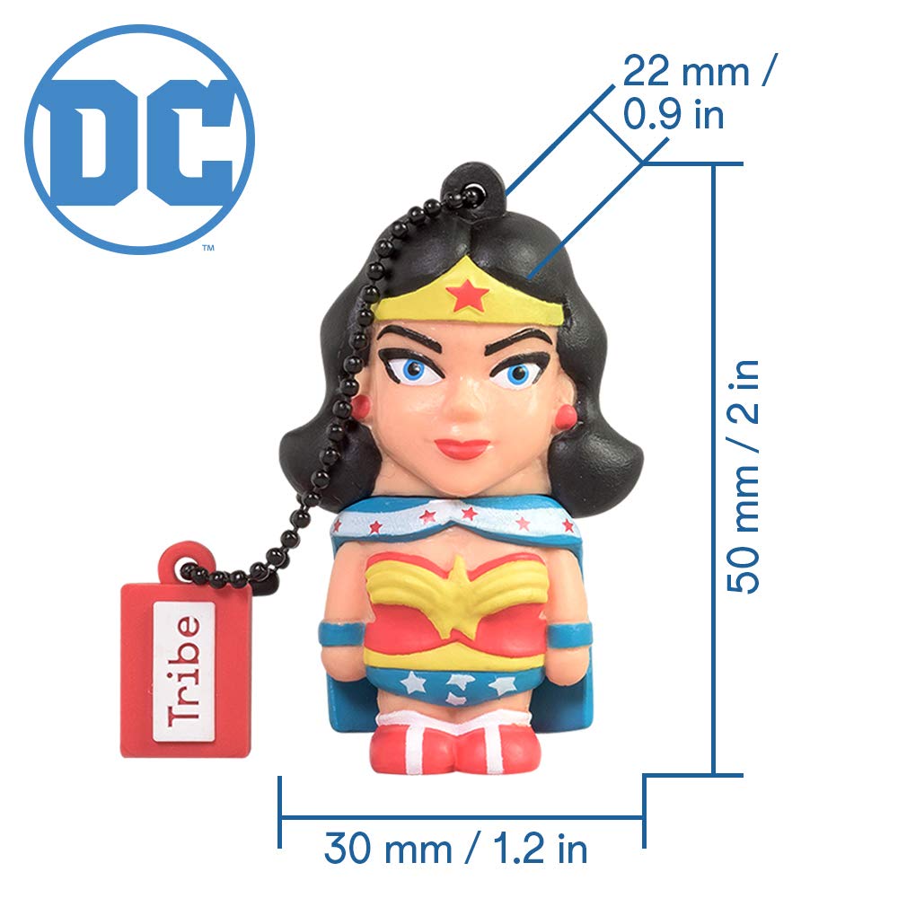 Usb Stick 32 Gb Wonder Woman  Original Dc Comics 2.0 Flash Drive, Tribe Fd031703