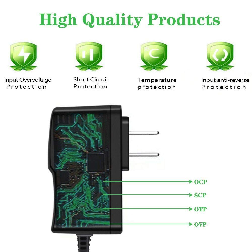 New Ac Dc Power Adaptor For Yealink T3, T29G, T46S, T46G & T48G Ip Phones 5 Volt 2 Amp