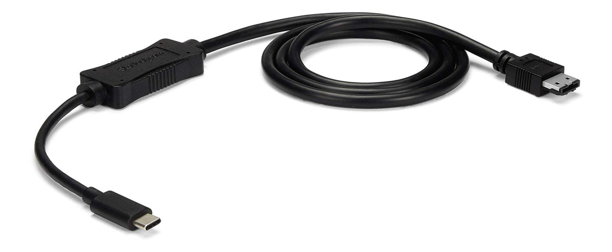 Startech.Com Usb C To Esata Cable   3 Ft / 1M   5Gbp   For Hdd/Ssd/Odd   External Hard Drive Adapter   Usb 3.0 To Esata Converte