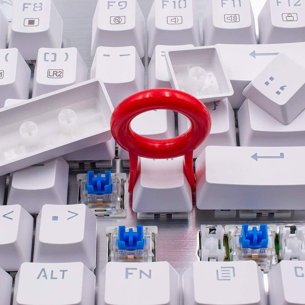 Granvela Pack 2 Keycap and Key Remover Red Plastic Keycap and Key ...
