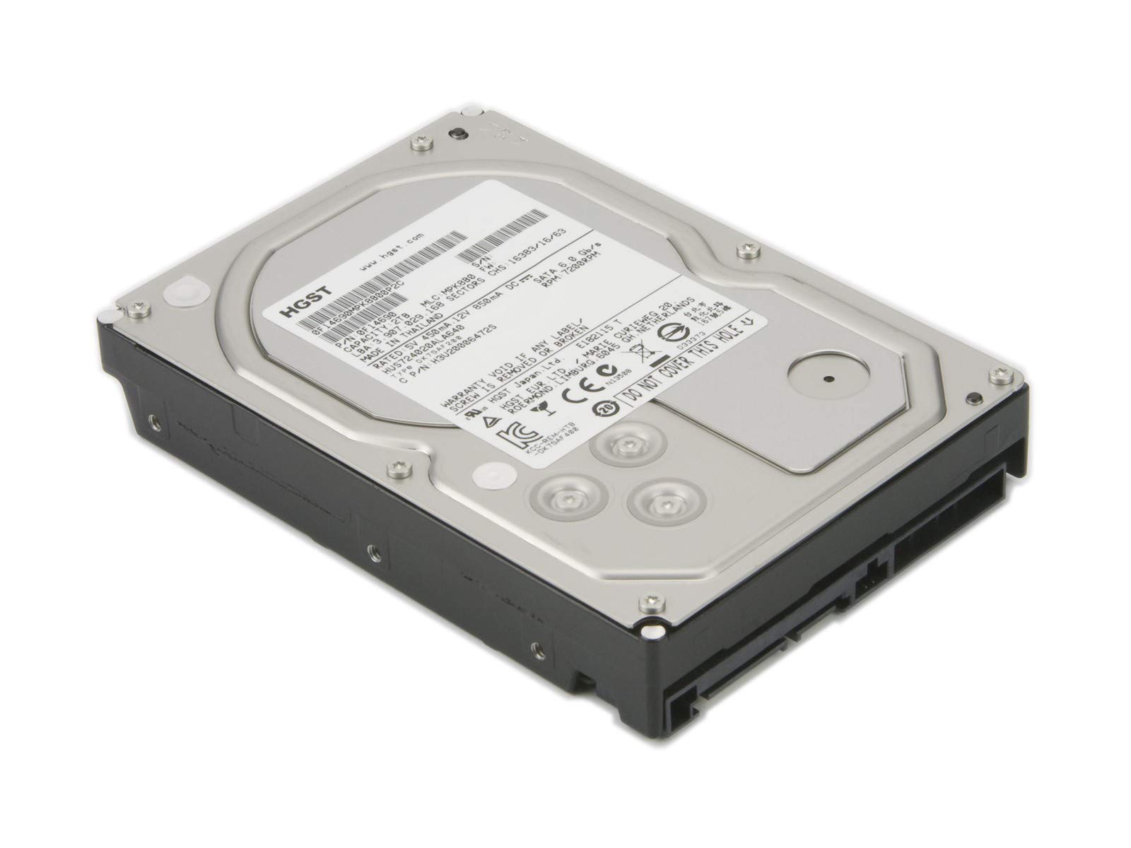 Hgst (New) Ultrastar 7K4000 0F14690 Hus724020Ala640 2Tb 7200 Rpm Sata 6Gb/S 64Mb Enterprise Hdd Hard Drive For Dell Hp Supermicr