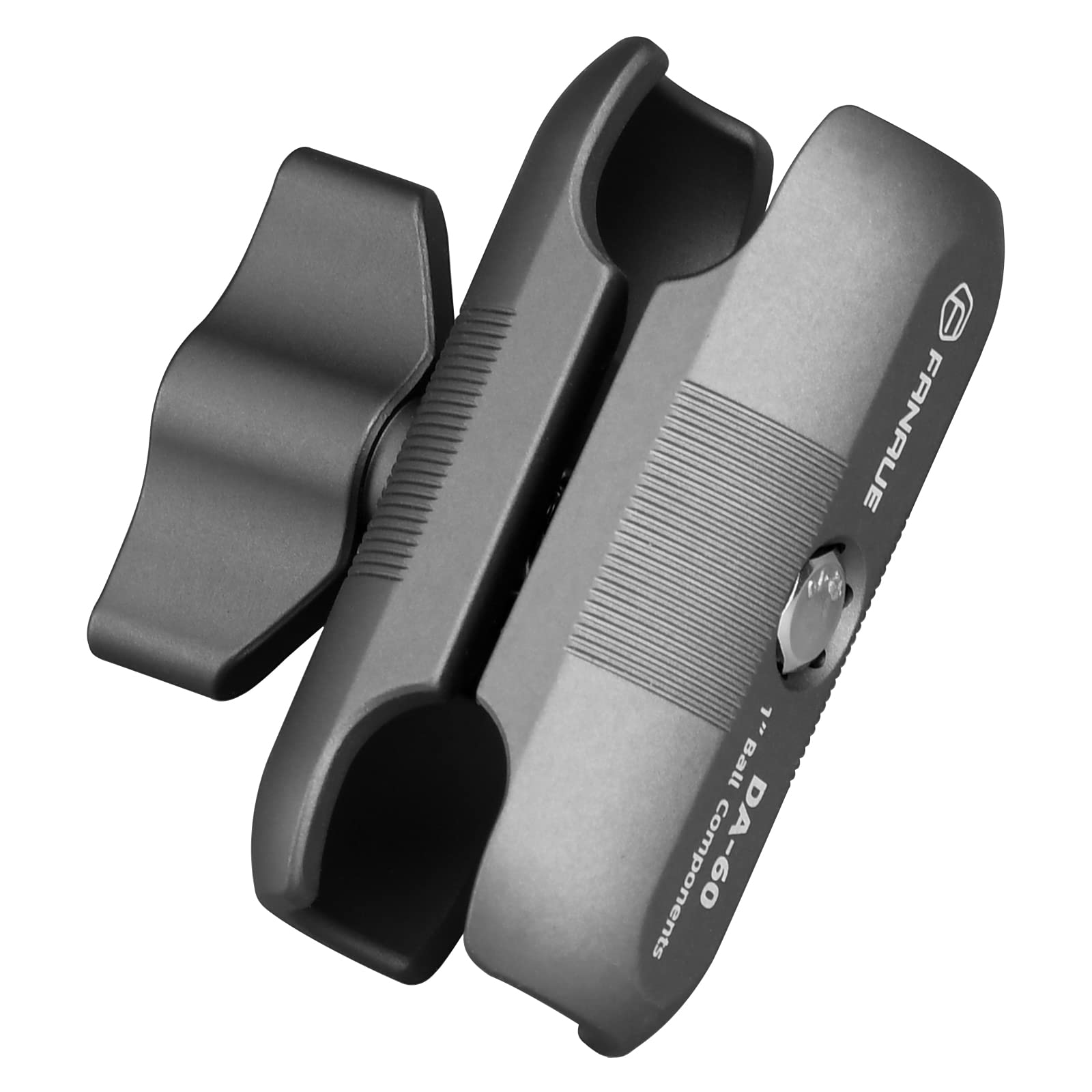 Fanaue Double Socket Arm Compatible With B Size 1'' Ball Components For Ram Mounts (Short Arm)