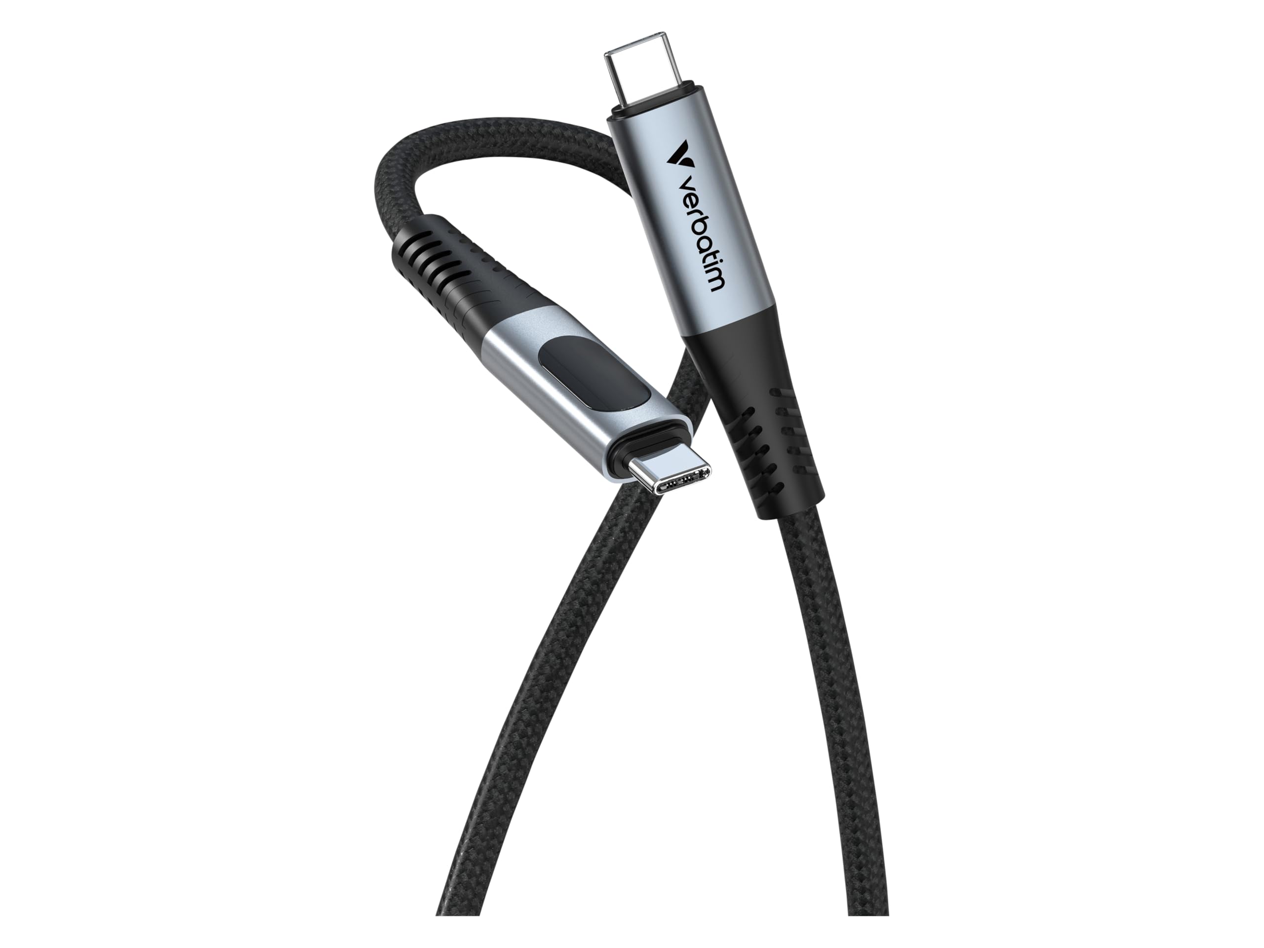 Verbatim Sync & Charge Cable USB-C to USB-C 240W 40 GBps Display, W129251444 (USB-C 240W 40 GBps Display 120 Cm)