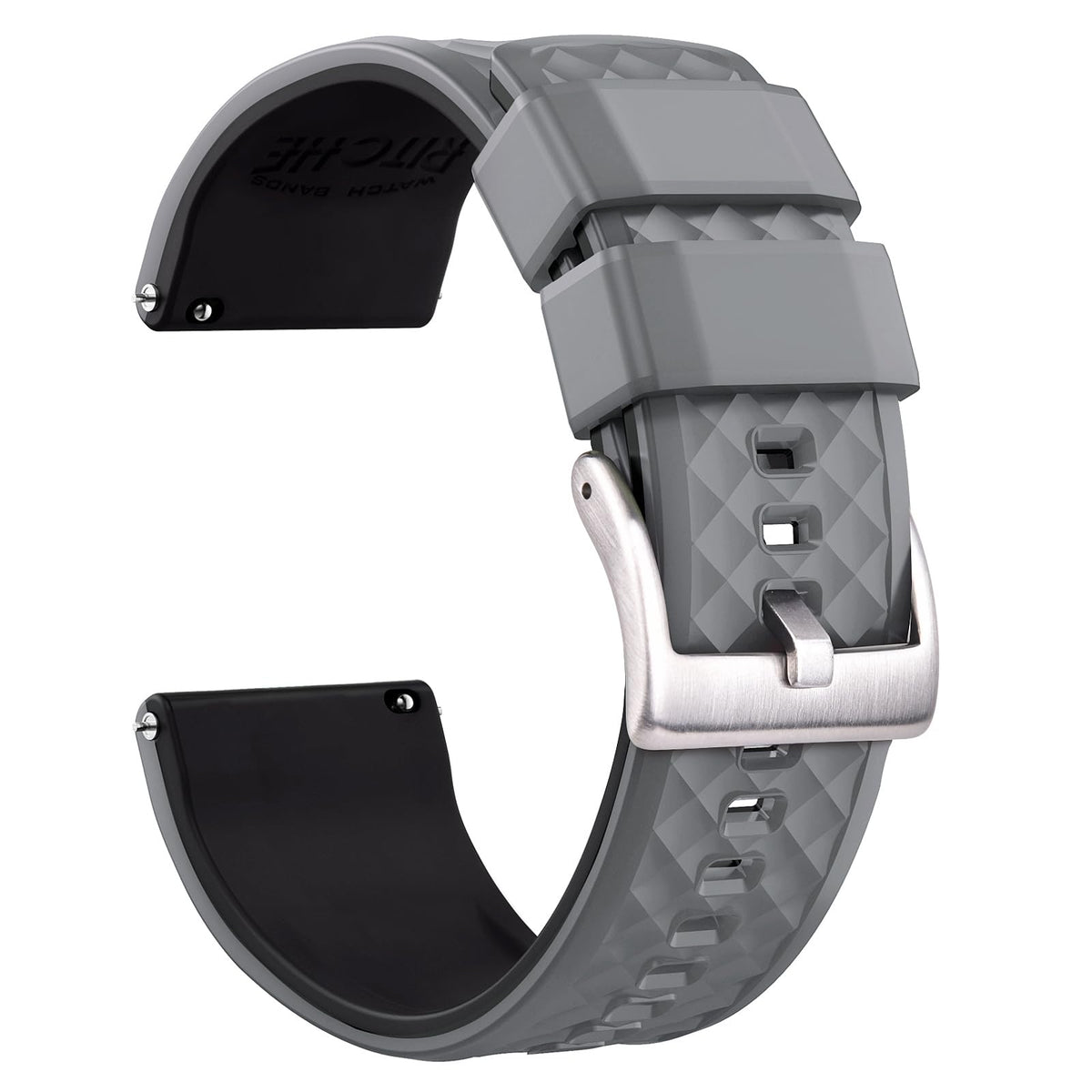 Ritche Christmas Gift 22Mm Silicone Watch Band Compatible With Samsung Galaxy Watch 3 (45Mm) Quick Release Rubber Watch Bands Fo