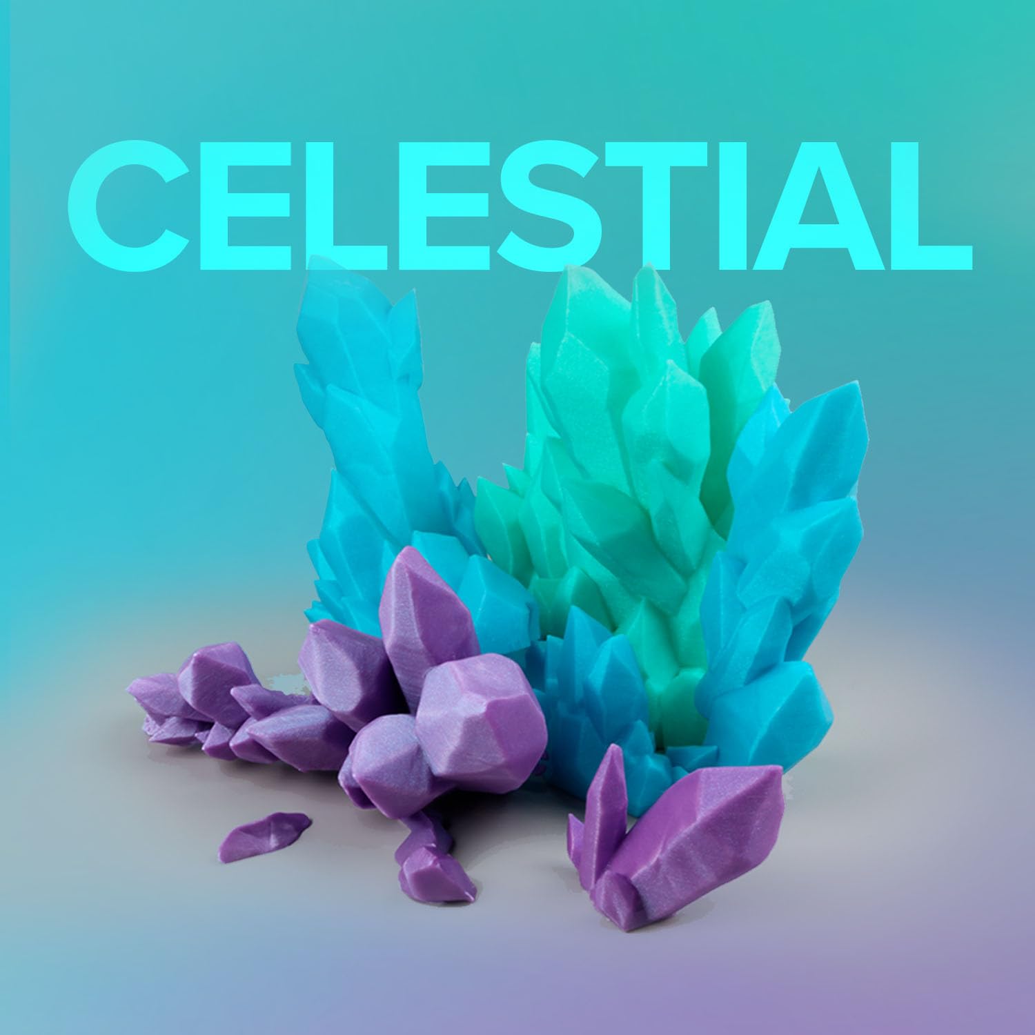 Polymaker Panchroma Celestial Pla Filament, Celestial Green 1.75Mm 3D Printing Filament, Shiny Glittering 3D Printer Pla Filamen