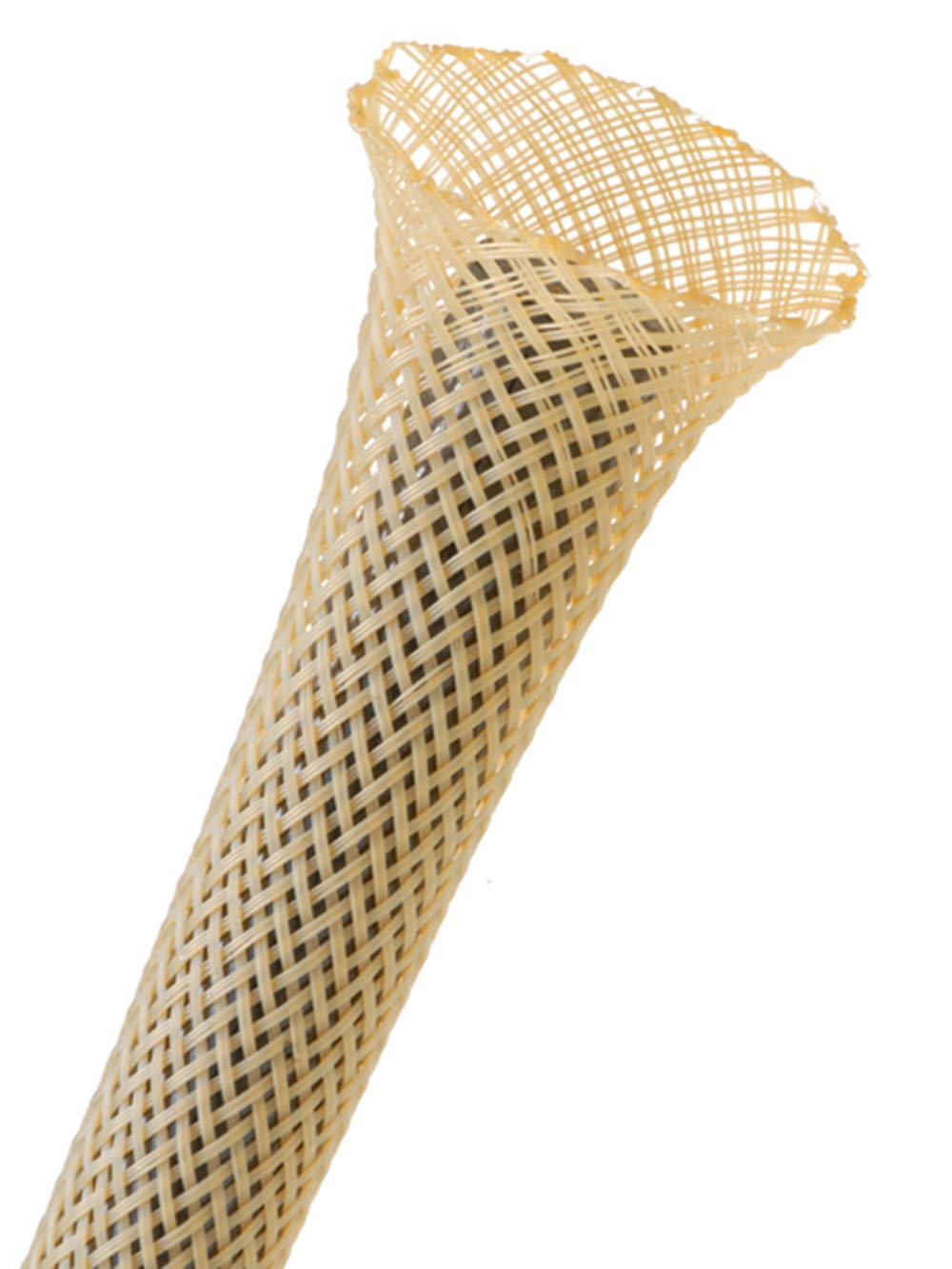 1  PET Expandable Braided Sleeving - Color: Beige - Length: 65FT