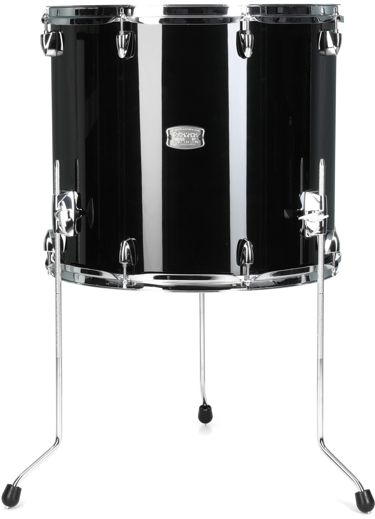 Yamaha Stage Custom Birch 18x16 Floor Tom, Raven Black