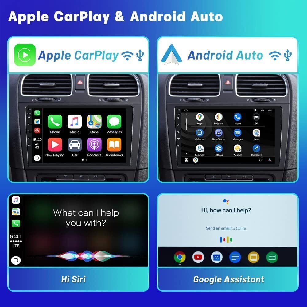 Ewlsac Car Radio Stereo For Ford F150 2009 2014 Android 13 9 Inch Screen Car In Dash Gps Navigation Ram 2Gb Rom 32Gb Wireless Ca