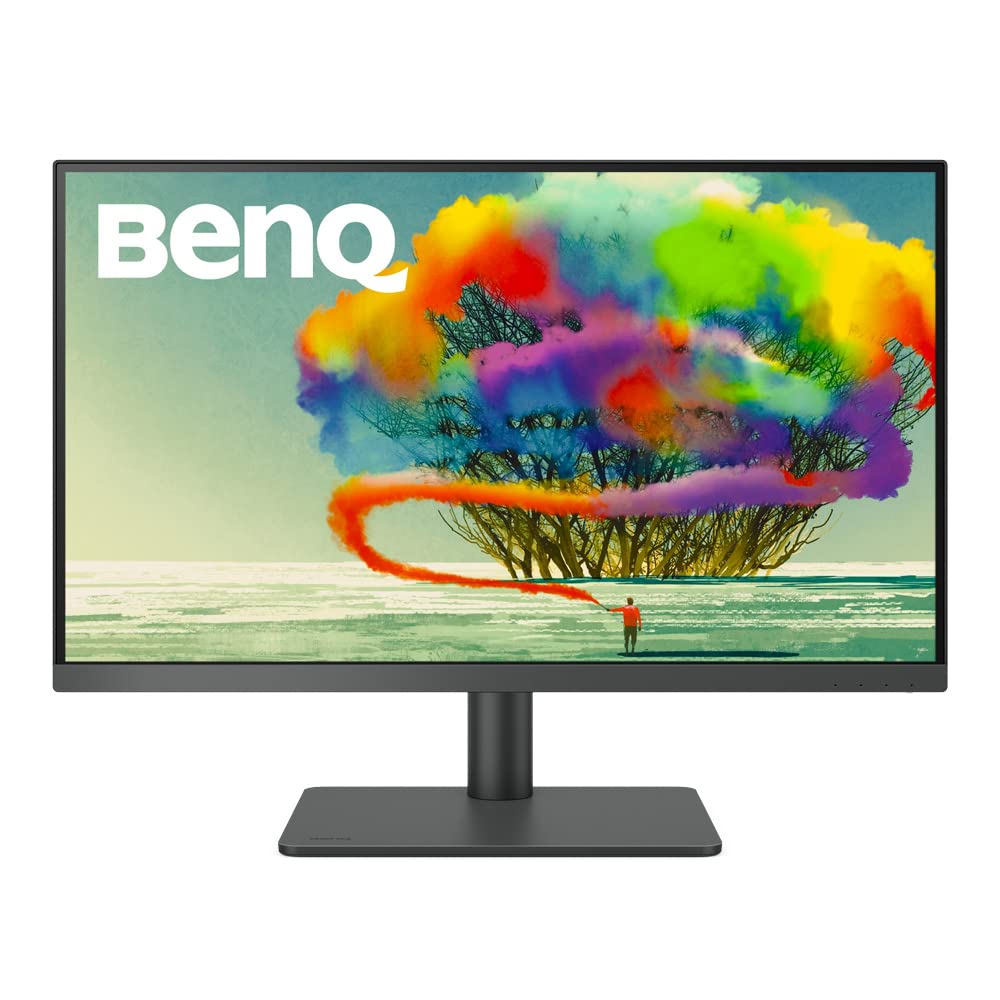 Benq Pd2705U Mac Ready Monitor 27 4K Uhd  Ips  Deltae =3  Icc Sync  Calibration Report  Uniformity  Hotkey Puck  Ergonomic  Disp