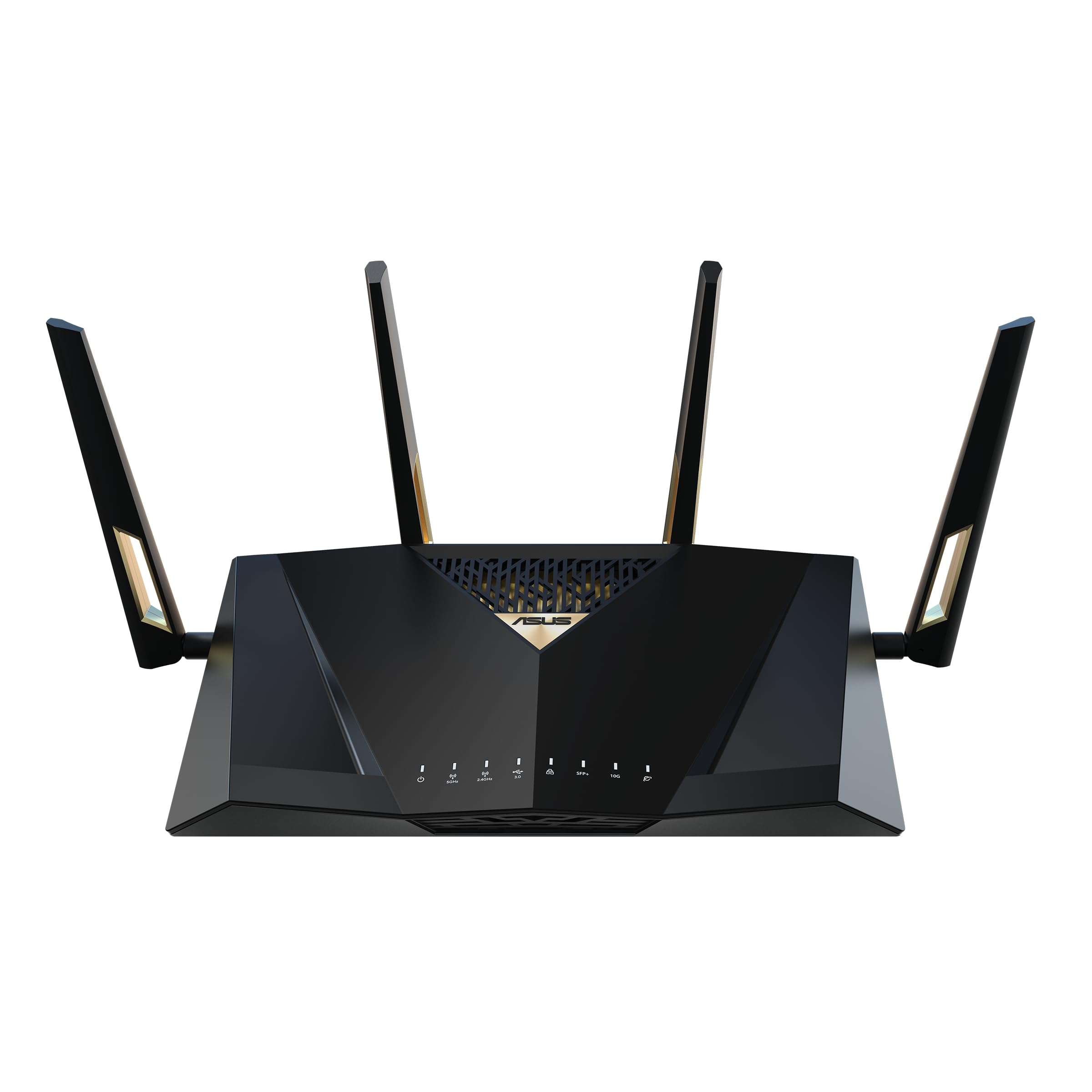 Asus Rt Be88U Dual Band Wifi 7 Aimesh Extendable Performance Router, 4K Qam, Mlo, Dual 10G Ports, Sfp+, 4X 2.5G Ports, 4X 1G Por