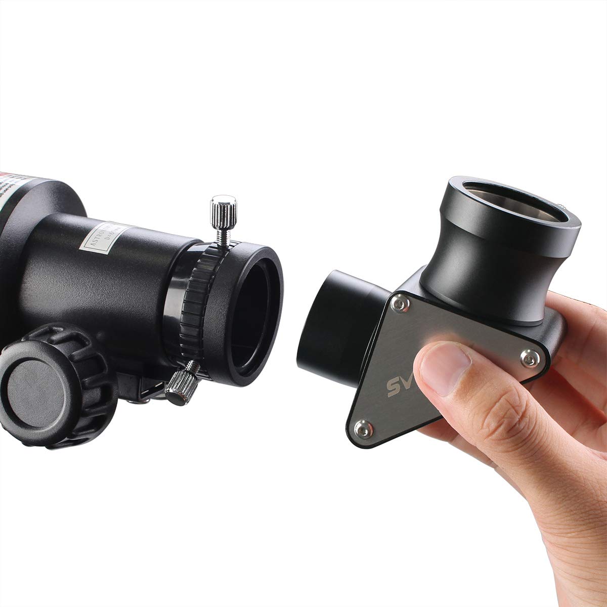 Svbony 1.25 Inches 90 Degree Dielectric Mirror Diagonal Fully Metal For Refracting Telescope Eyepiece Lens For Astronomical Visual Astrophotography