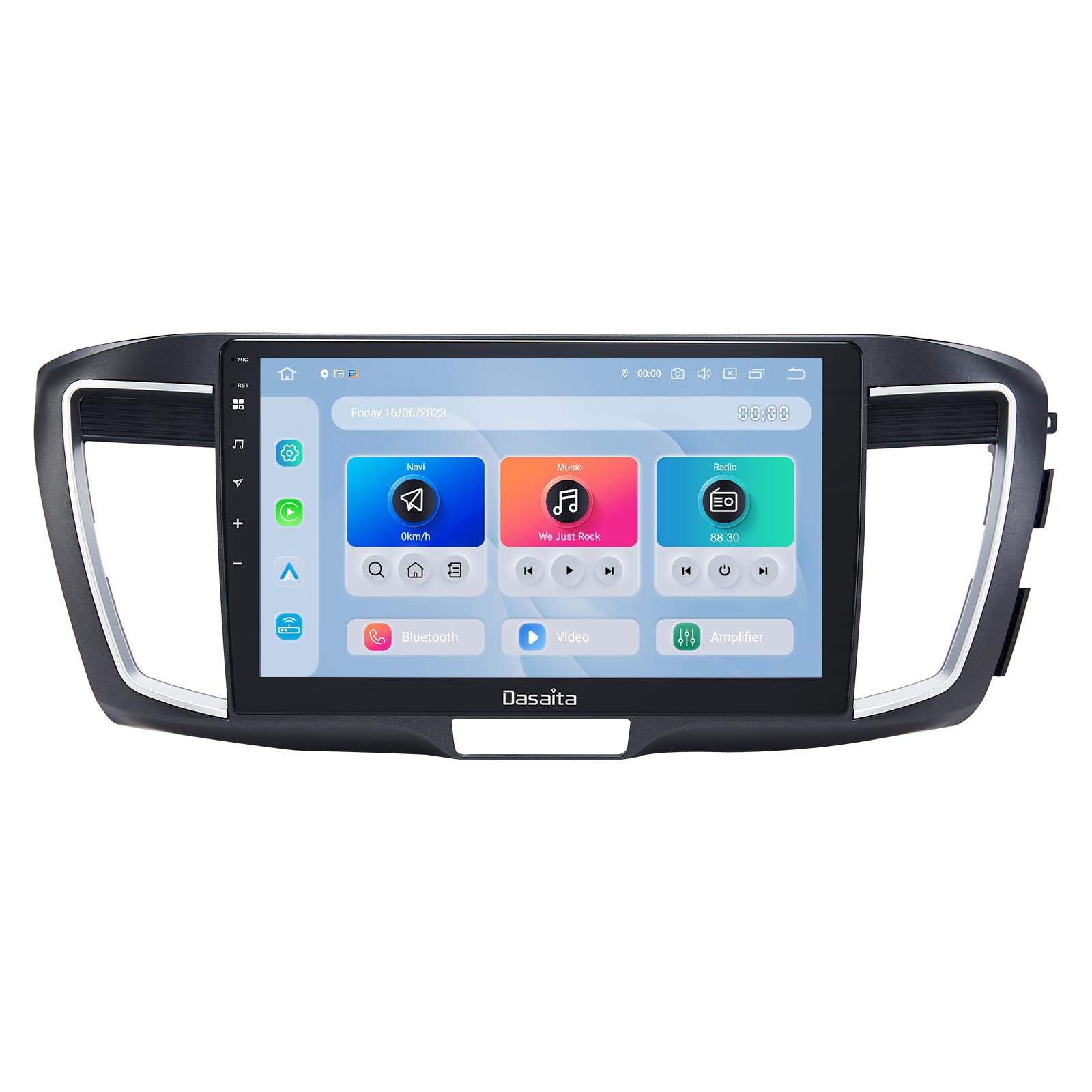 Dasaita Android 13 Car Stereo For Honda Accord 2013 2017 With Wireless Carplay & Android Auto, 10.2'' Touch Screen Head Unit, Gp