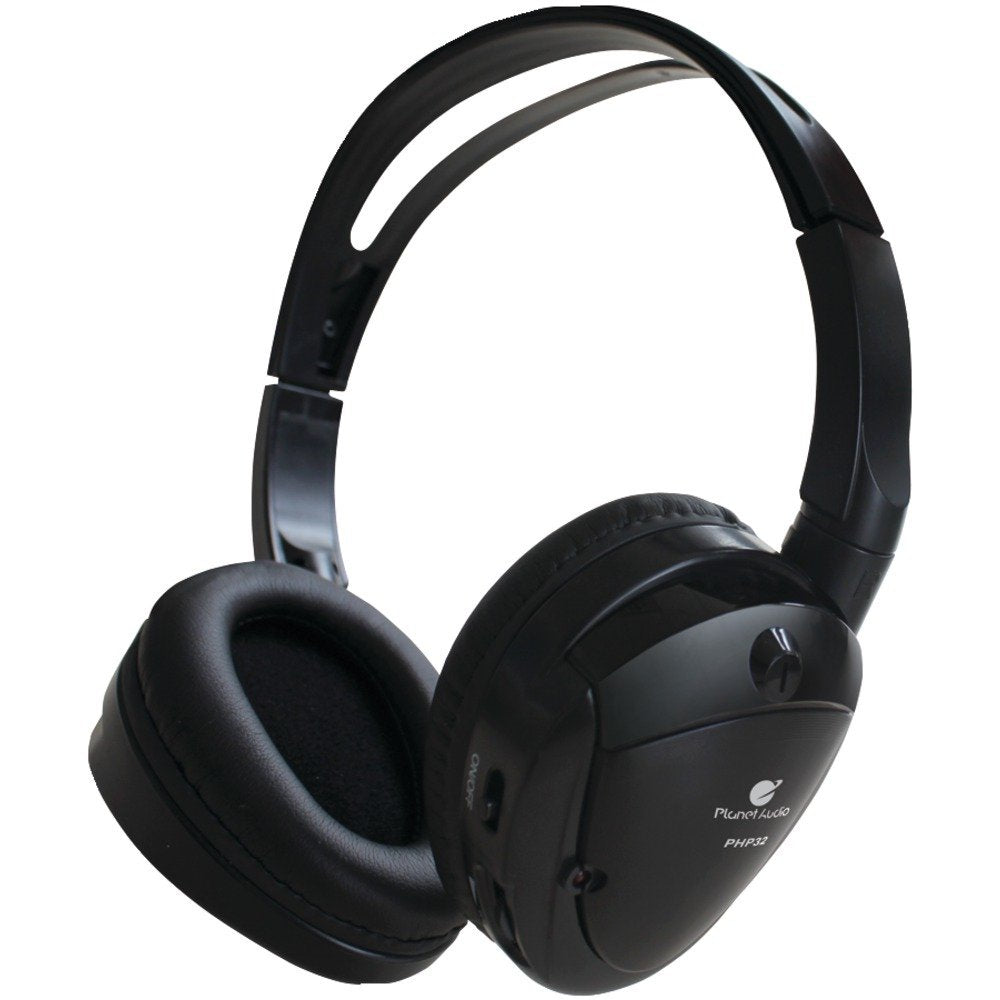 Planet Audio Php32 Infrared Wireless Headphones   For Use With Planet Audio Monitors With Infrared Audio Transmission