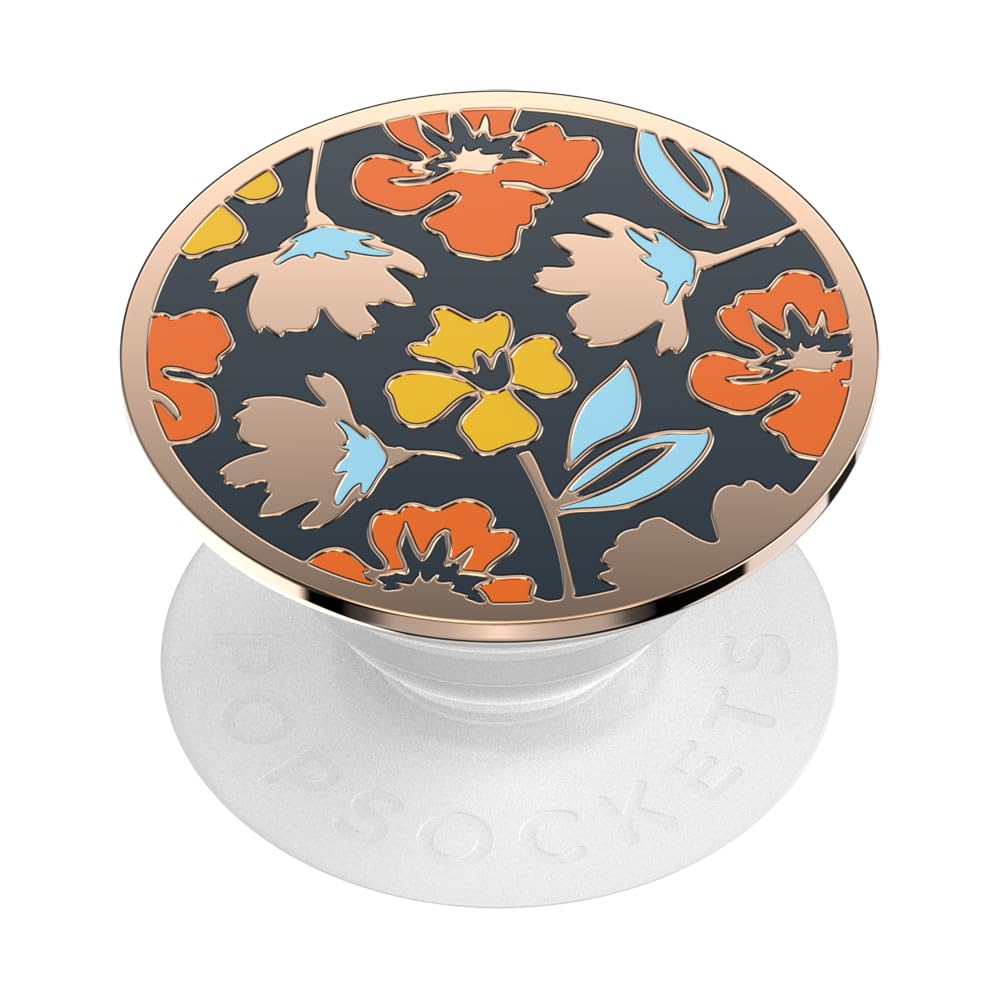 Popsockets Phone Grip With Expanding Kickstand, Popsockets For Phone   Enamel Petal Frenzy