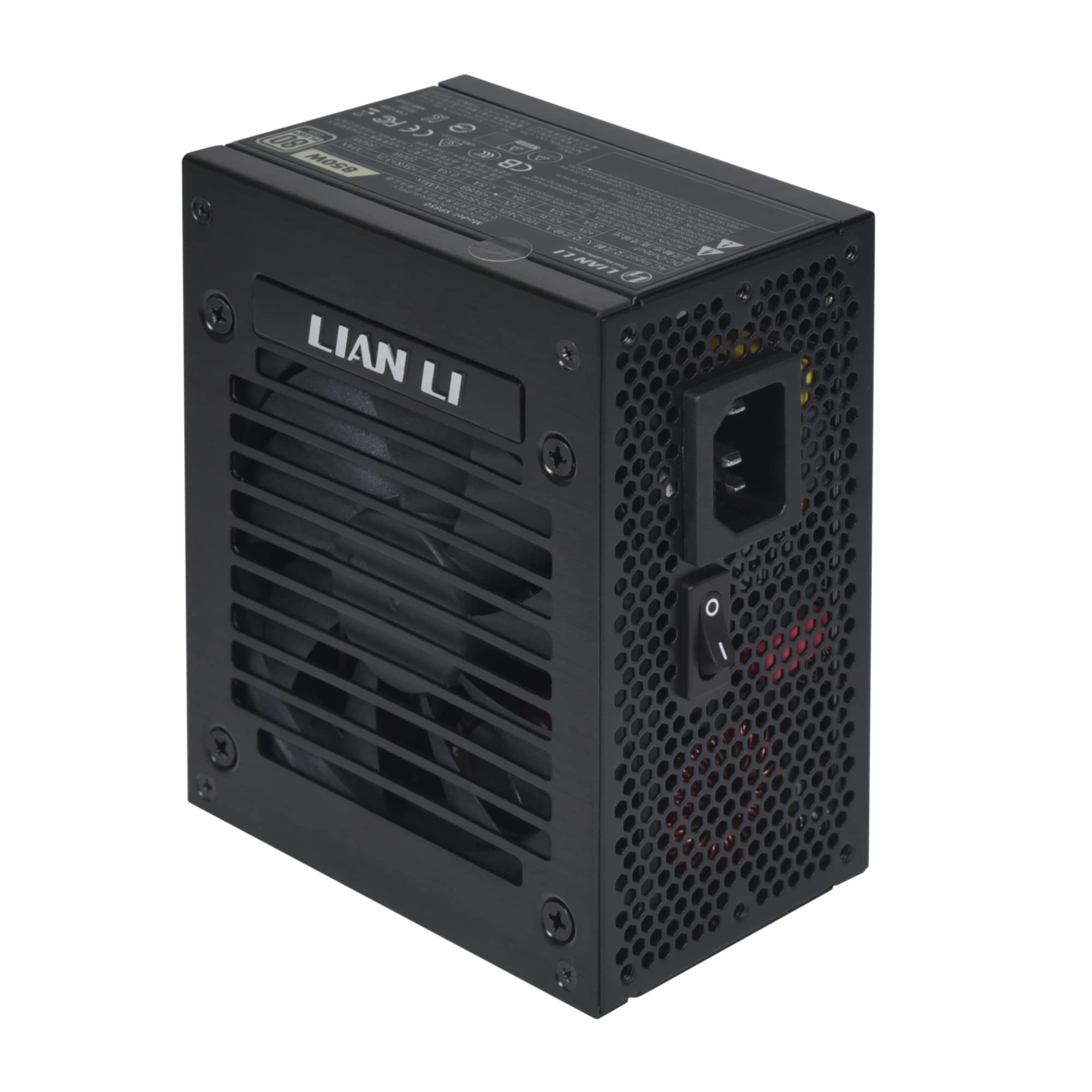 Lian-Li Sp850 850W 80+ Gold Certified Fully Modular Sfx Power Supply Unit - Black