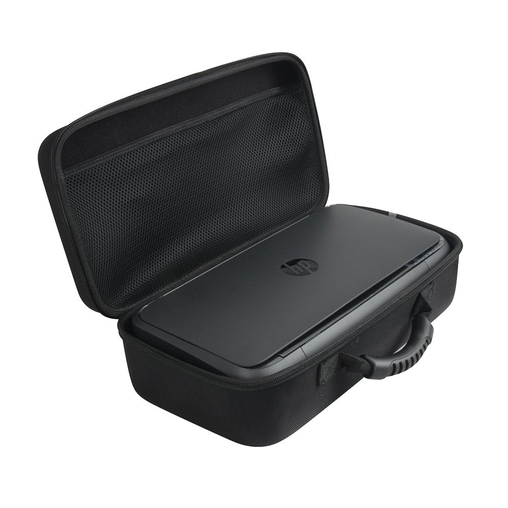 Anleo Hard Travel Case For Hp Officejet 250/Hp Tango/Hp Tango Terra Smart Home Printer 2Ry54A / 3Dp64A (Black)