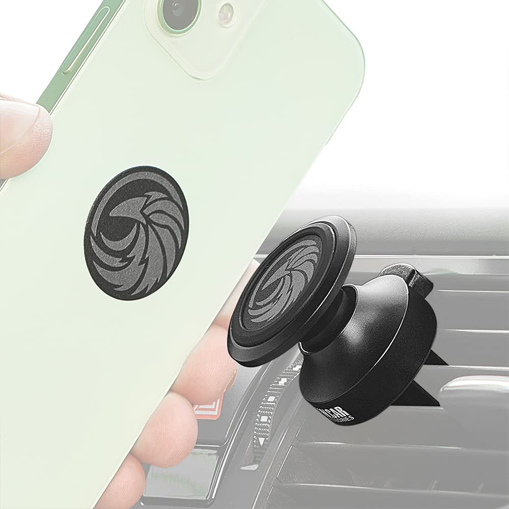 New 2025 Magnetic Cell Phone Holder For Car Vent? All-Metal ?- For Any Smartphone (Iphone, Android, Gps) | Stylish All-Metal One