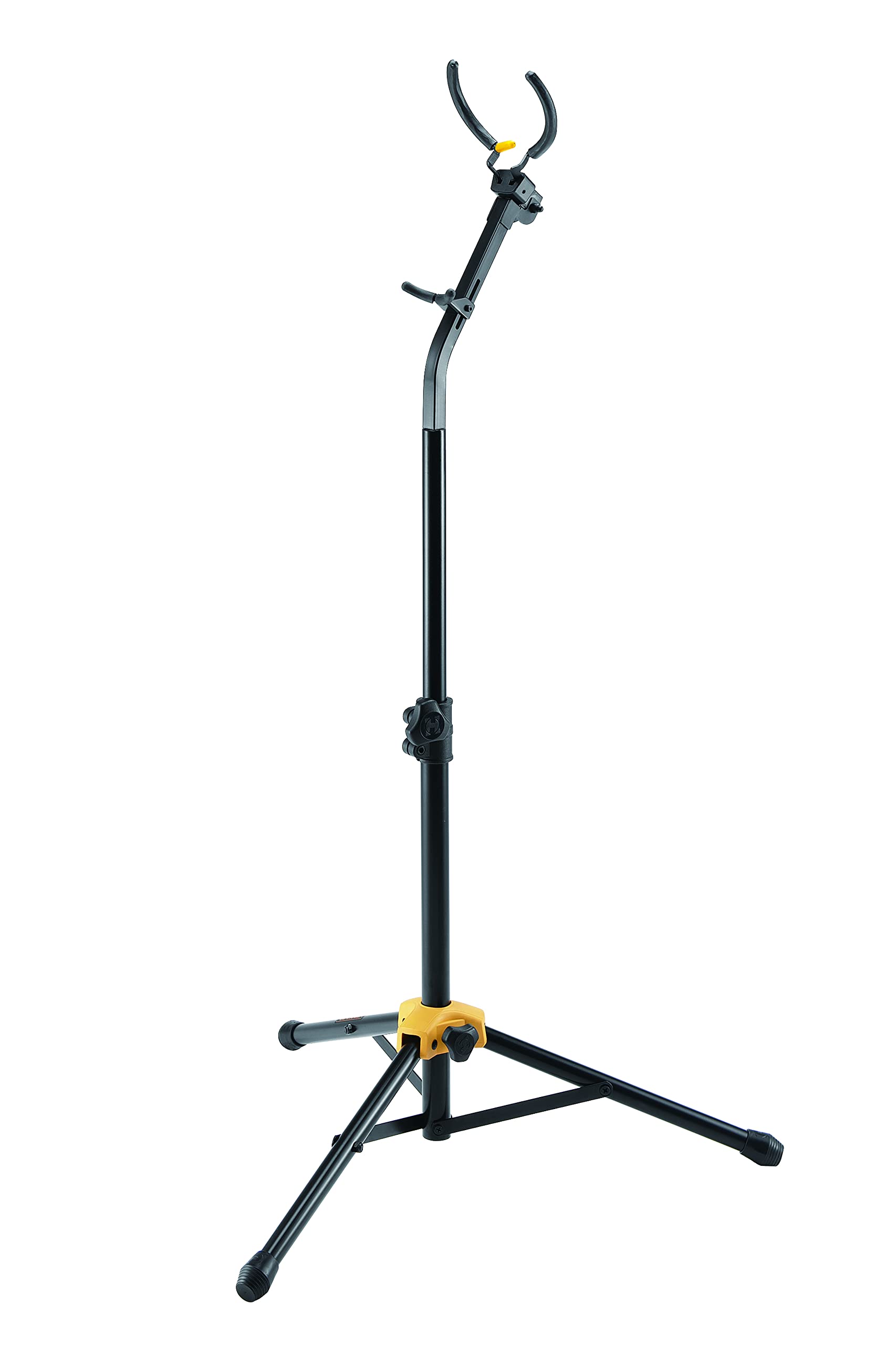 Hercules Ds730B Auto Grip Alto/Tenor Sax Stand Black