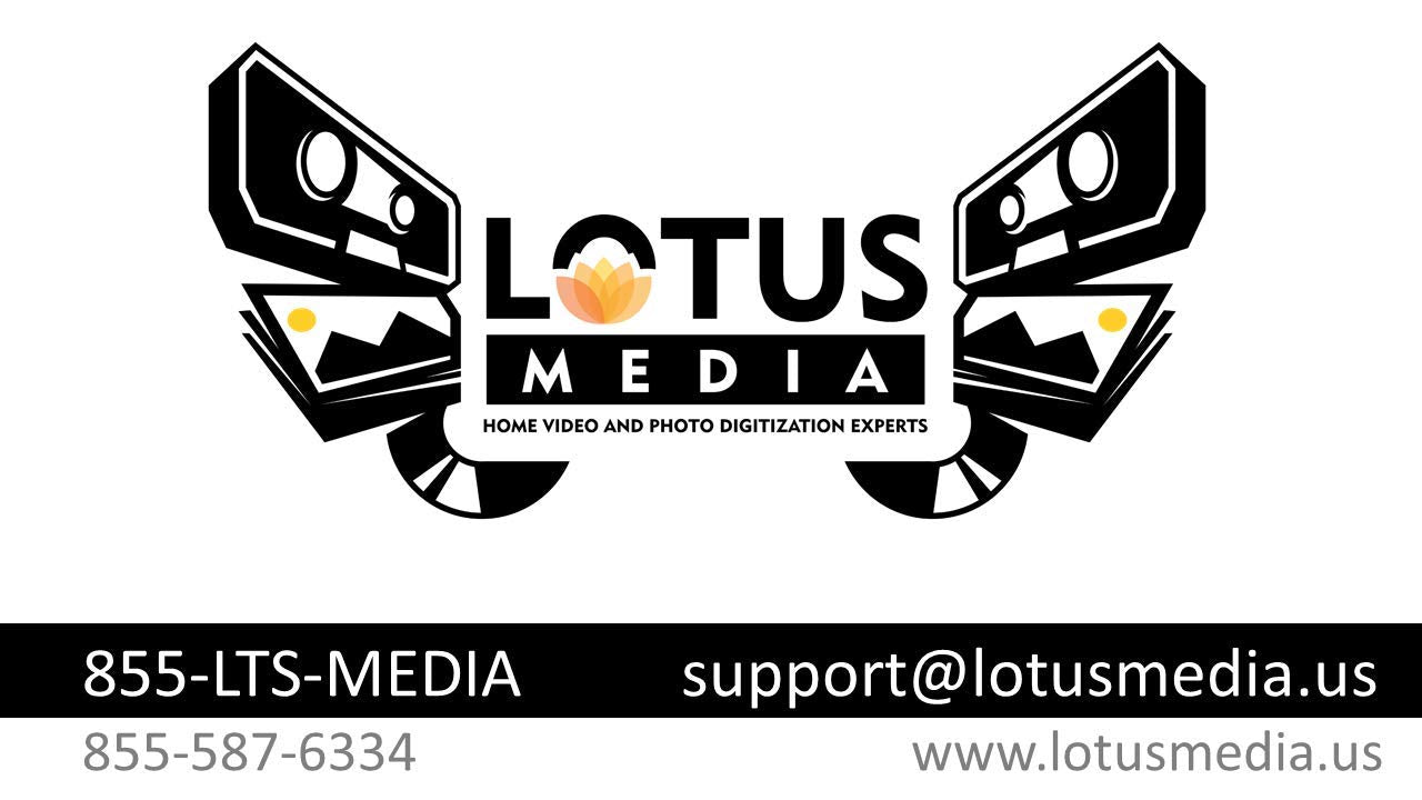 Lotus Media 10 Pack - Video Tape Transfer And Digitization To Mp4 Service (Vhs, Hi8, Minidv, Digital8, Vhs-C, Beta, Audio)